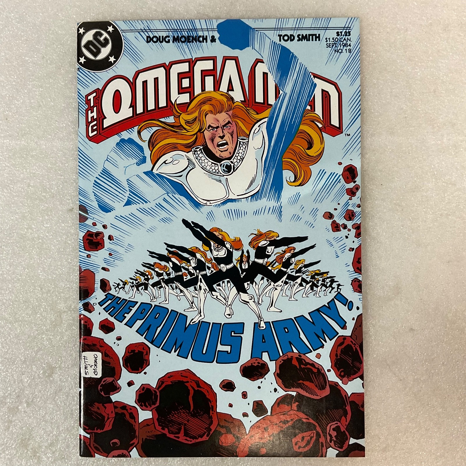 The Omega Men #18 Sept 1984 DC Comic Book The Primus Army - Image 1