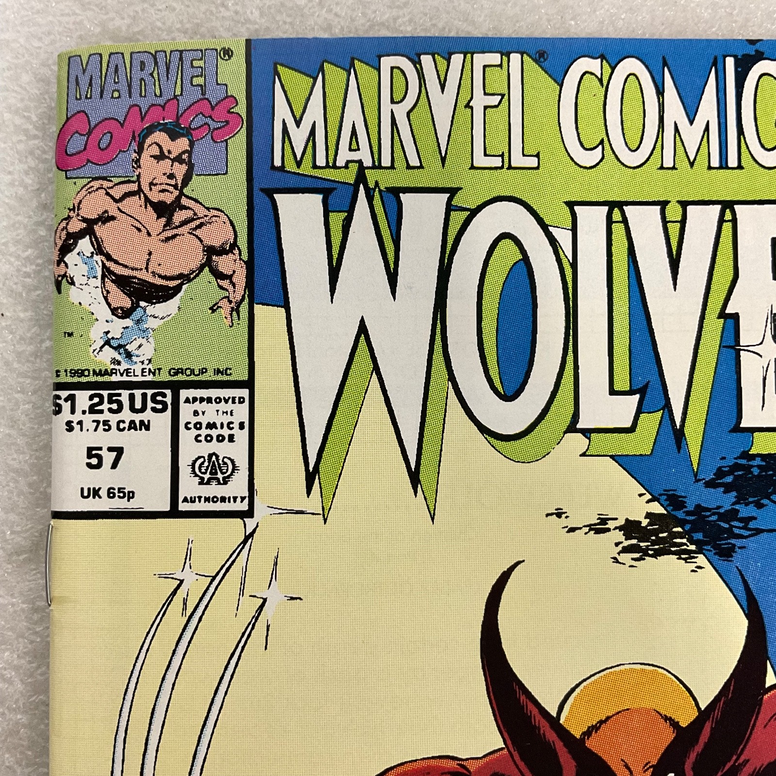 Marvel Comics Presents Wolverine #57 1990 Hulk Story Marvel Comic Book - Image 6