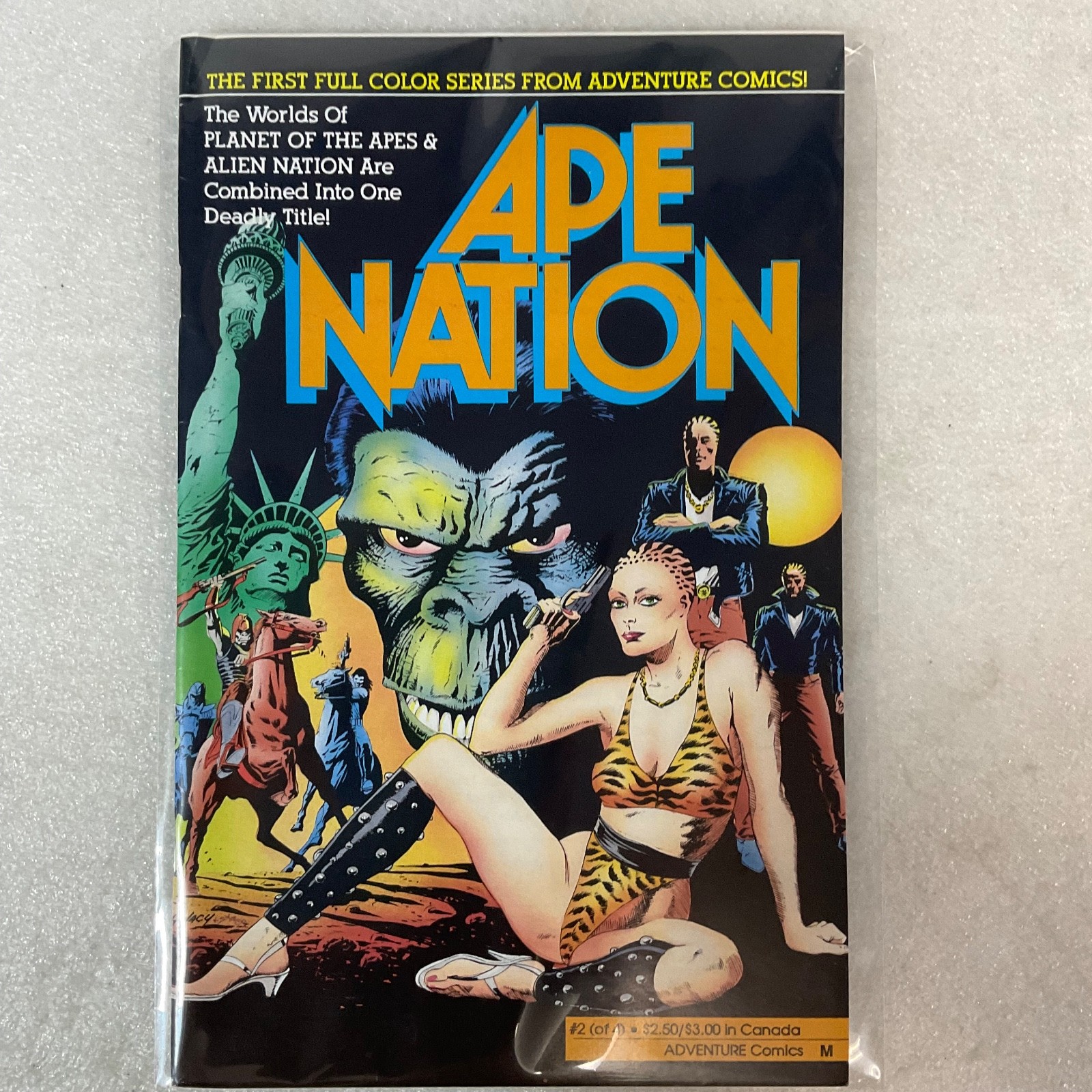 Ape Nation #2 1991 Adventure Comics Full Color Series - Image 15