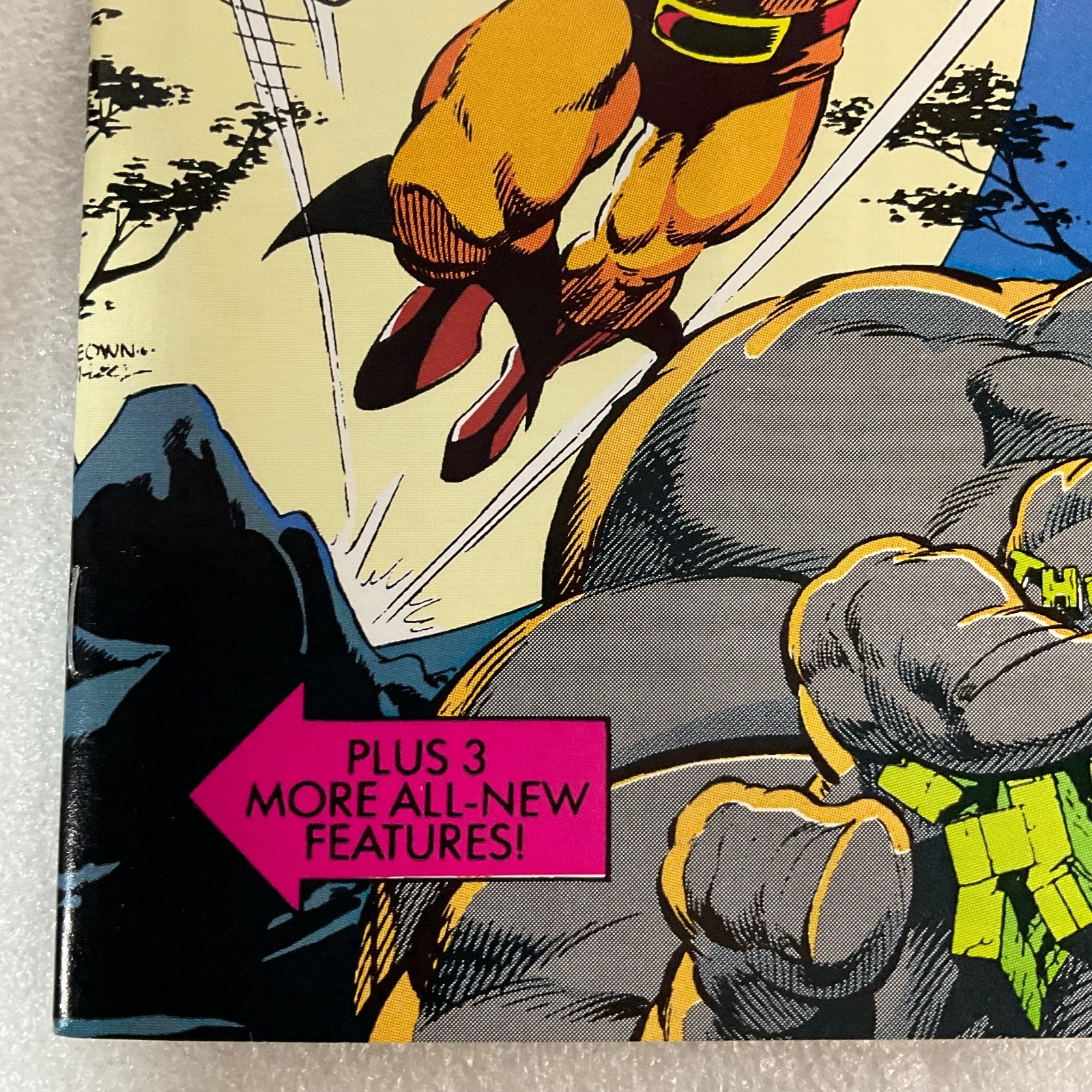 Marvel Comics Presents Wolverine #57 1990 Hulk Story Marvel Comic Book - Image 9