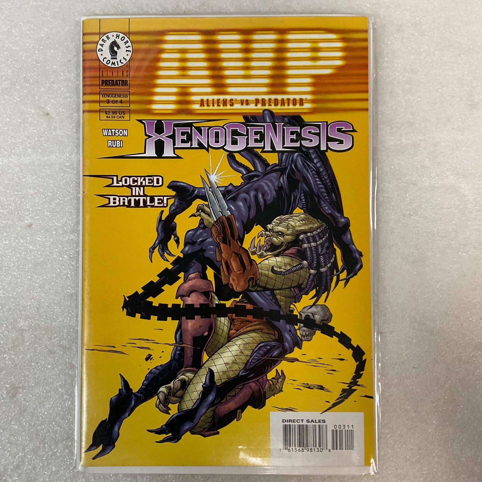 AVP Aliens vs Predator Xenogenesis #3 Dark Horse 2000 Comic Book - Image 14