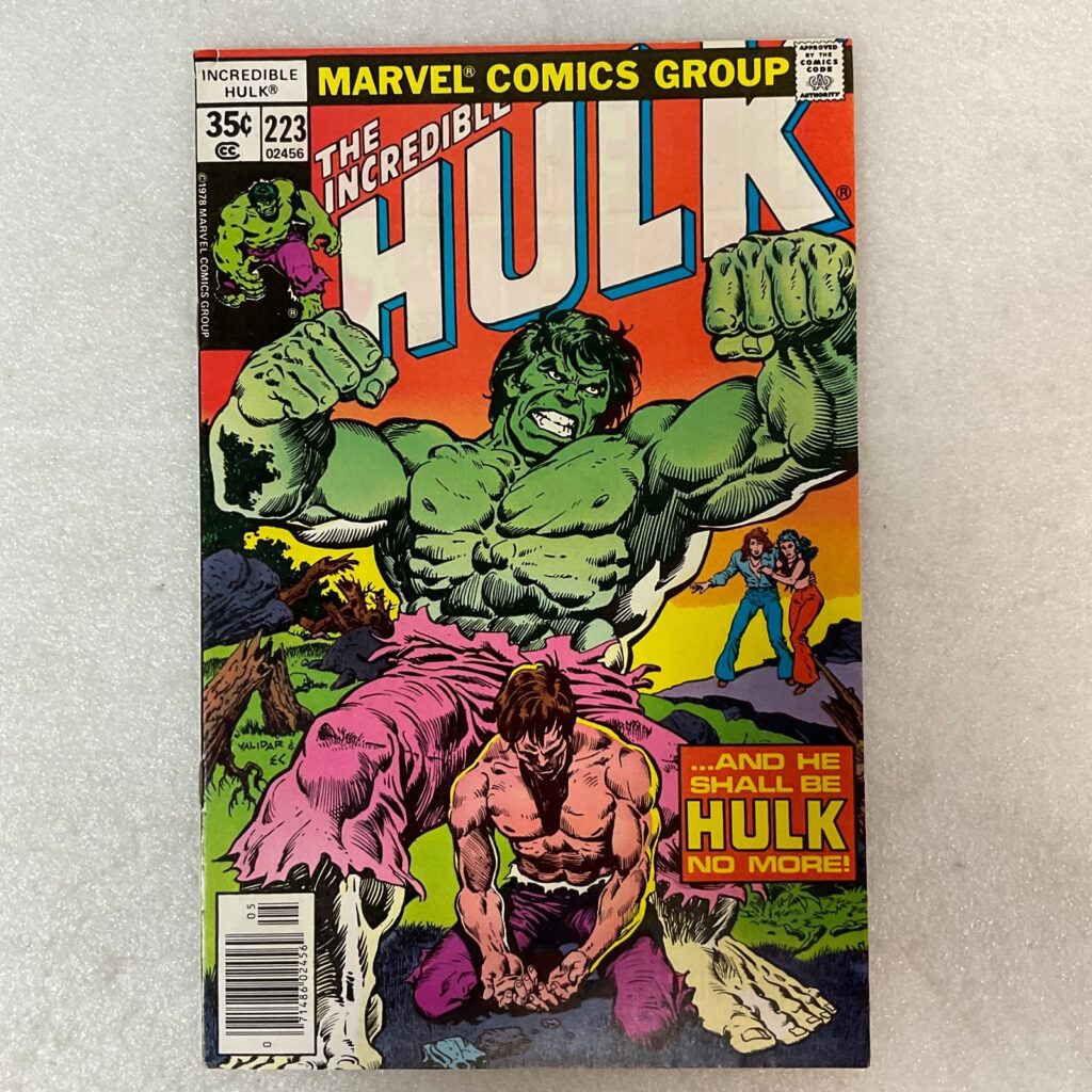 The Incredible Hulk #223 Marvel Comic 1978 Bronze Age Key Issue - Image 1