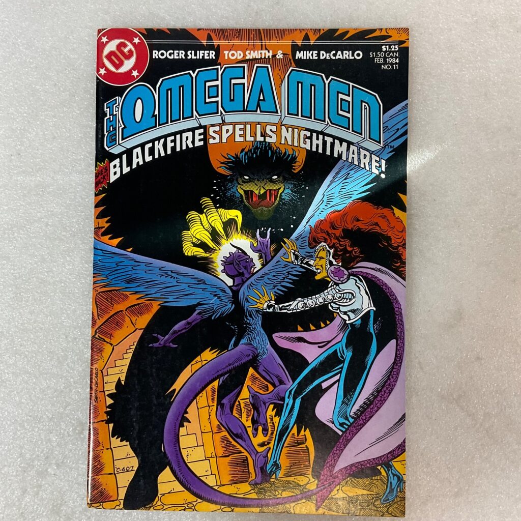 The Omega Men #11 Feb 1984 DC Comic Blackfire Storyline - Image 1