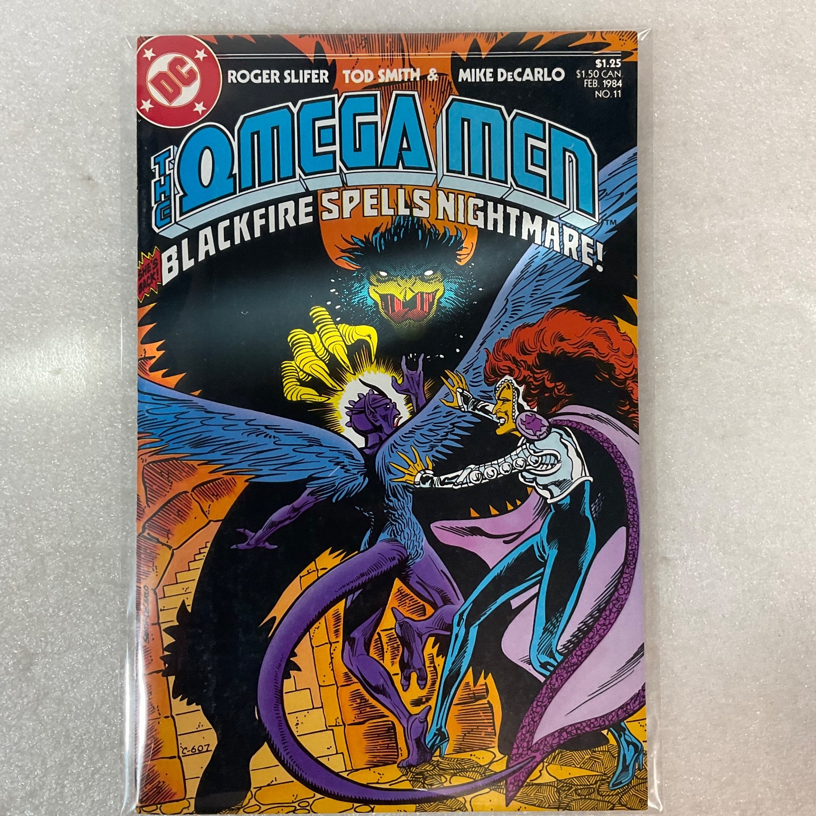 The Omega Men #11 Feb 1984 DC Comic Blackfire Storyline - Image 13
