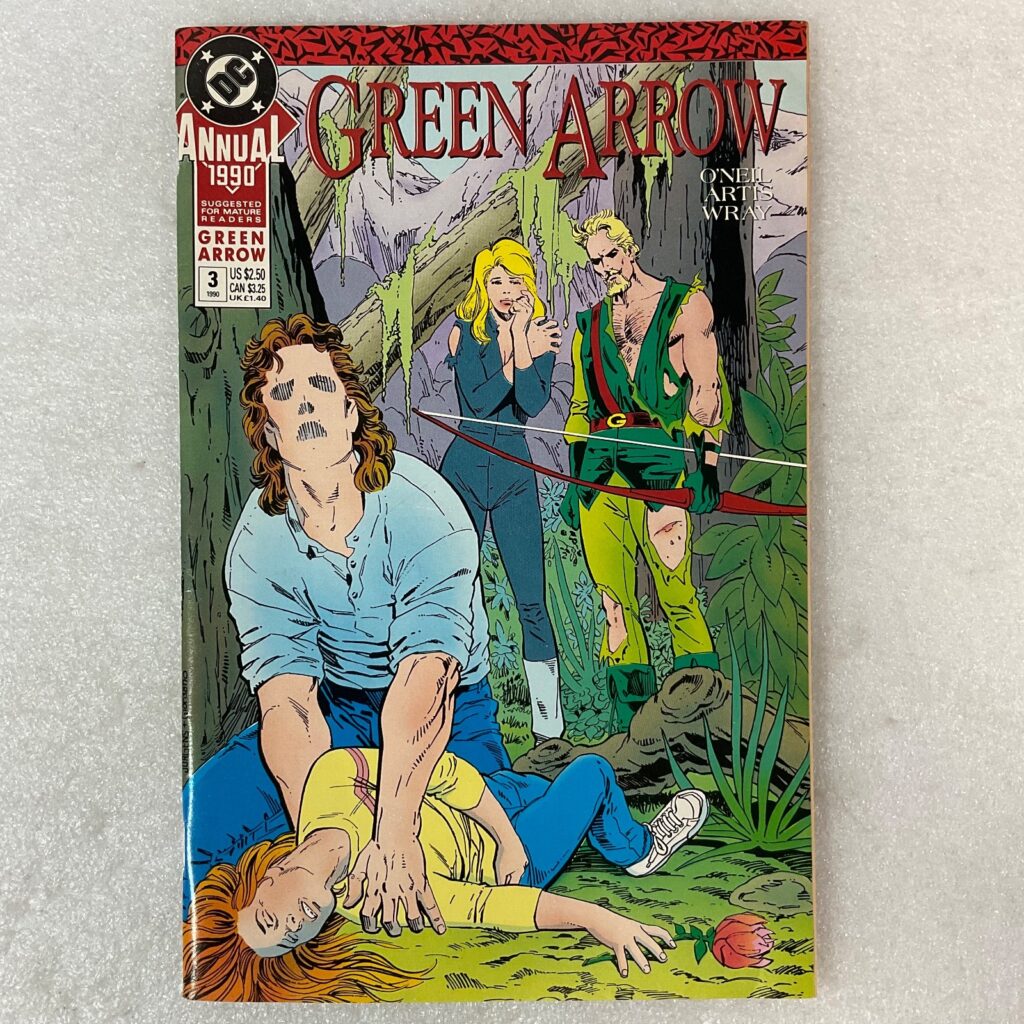 Green Arrow Annual #3 1990 DC Comic Mature Readers - Image 1