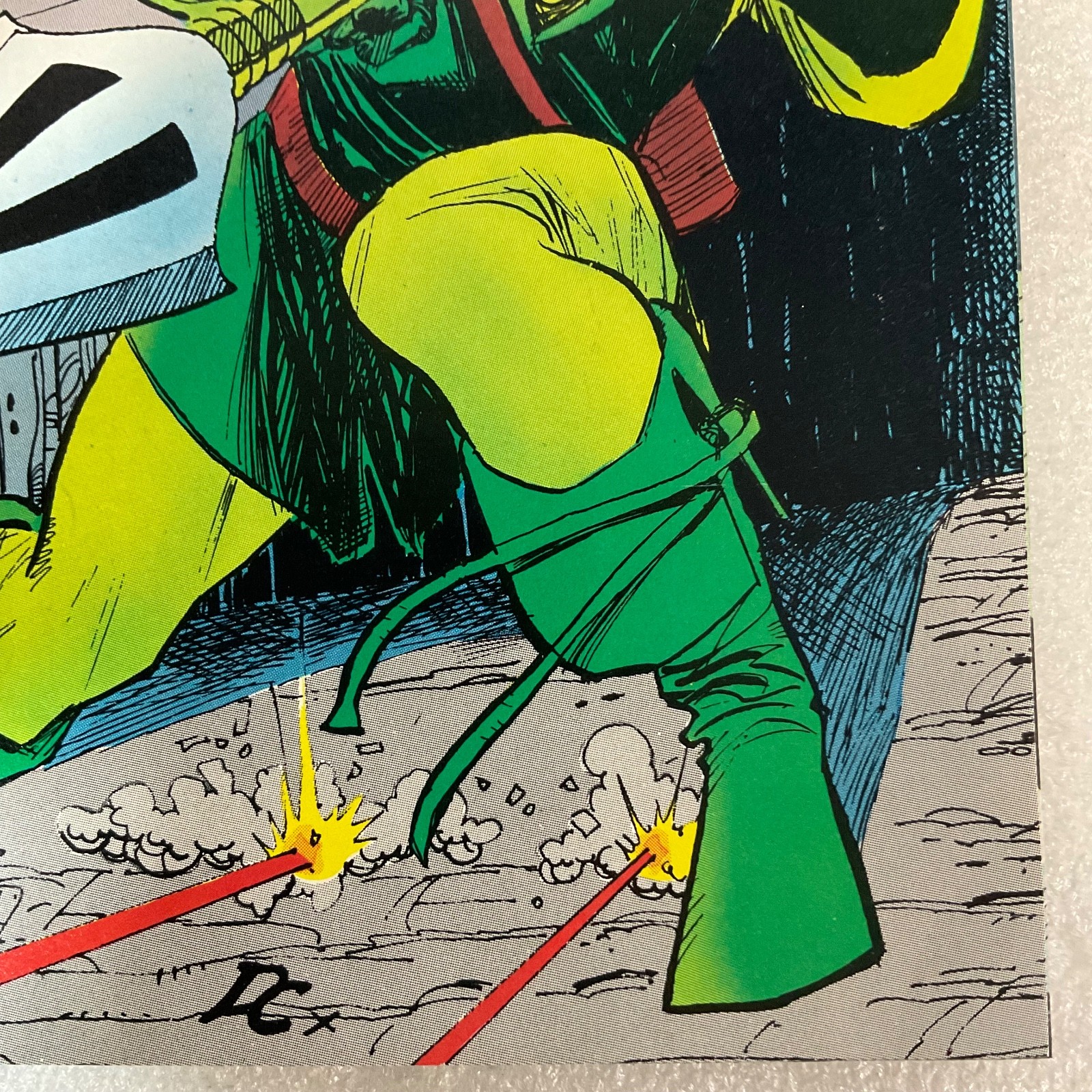 Green Arrow #41 1990 DC Comic Mike Grell Art Jimbo Returns Cover Issue - Image 7