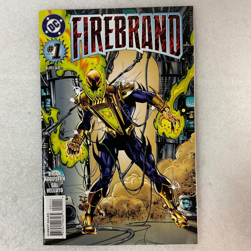 Firebrand #1 1996 DC Comics Direct Edition First Issue Modern Age - Image 1