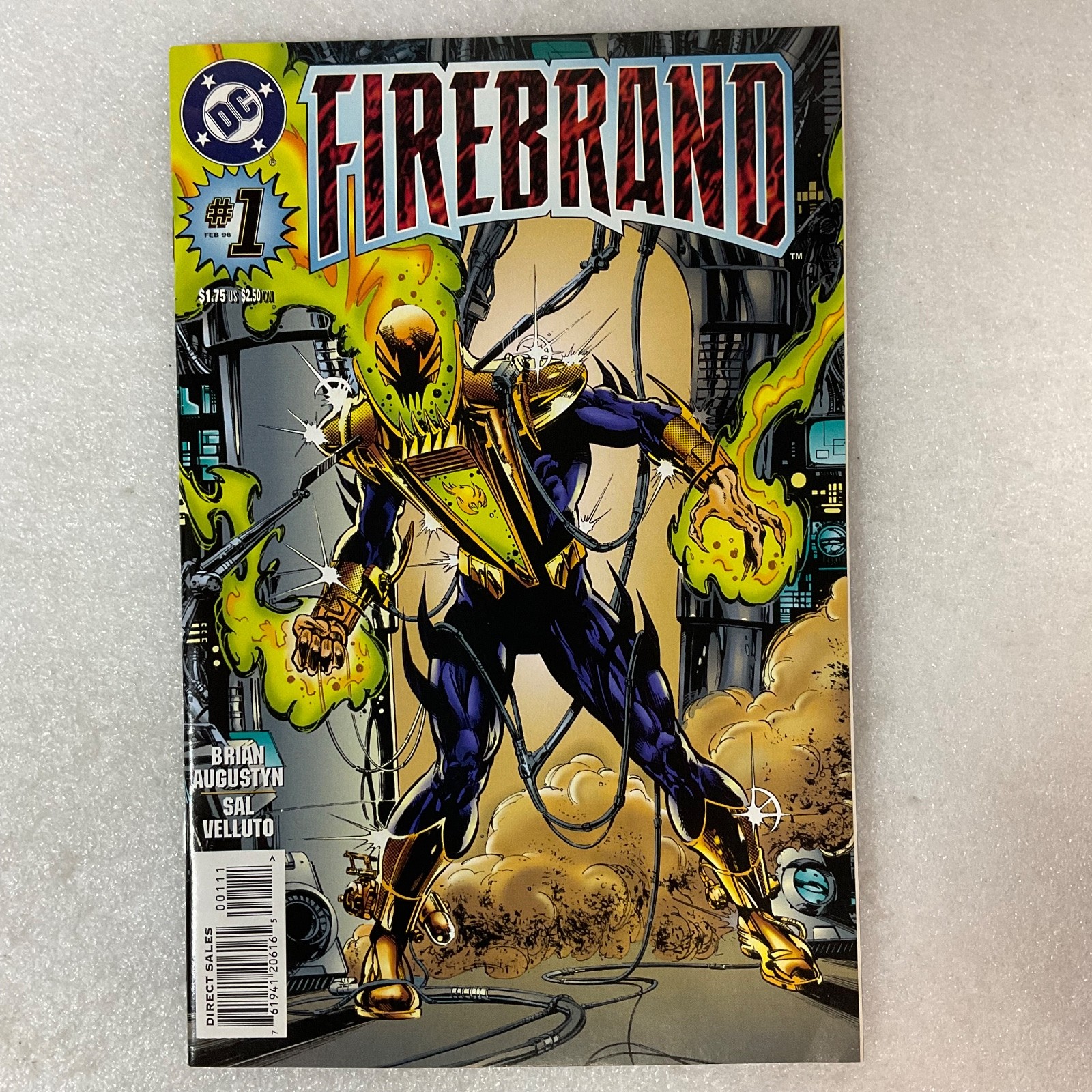 Firebrand #1 1996 DC Comics Direct Edition First Issue Modern Age - Image 1