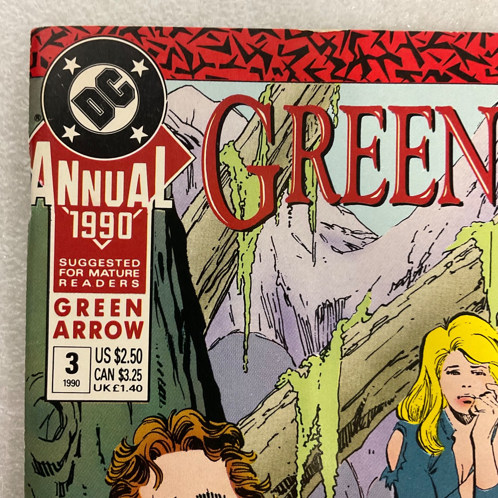 Green Arrow Annual #3 1990 DC Comic Mature Readers - Image 5
