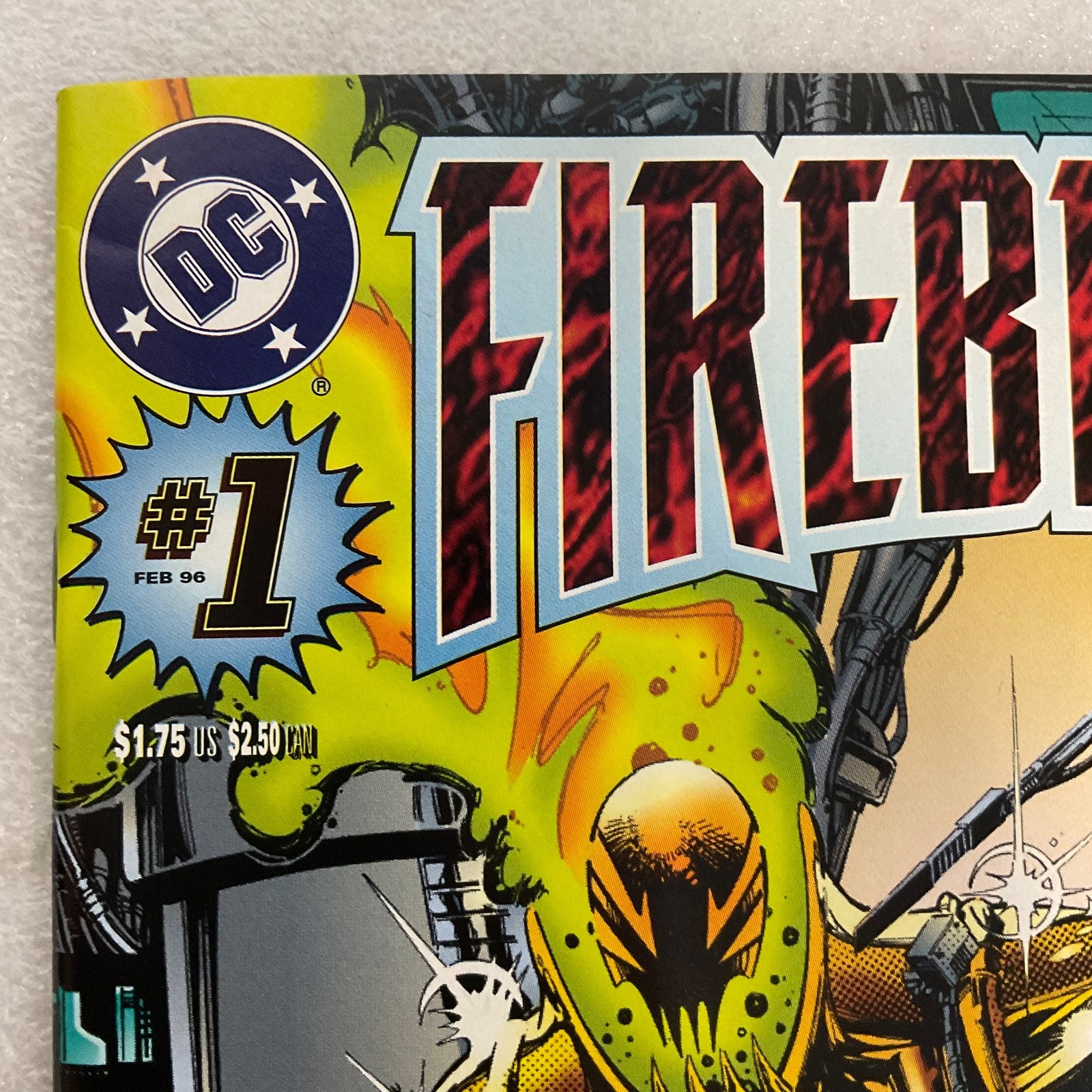 Firebrand #1 1996 DC Comics Direct Edition First Issue Modern Age - Image 5