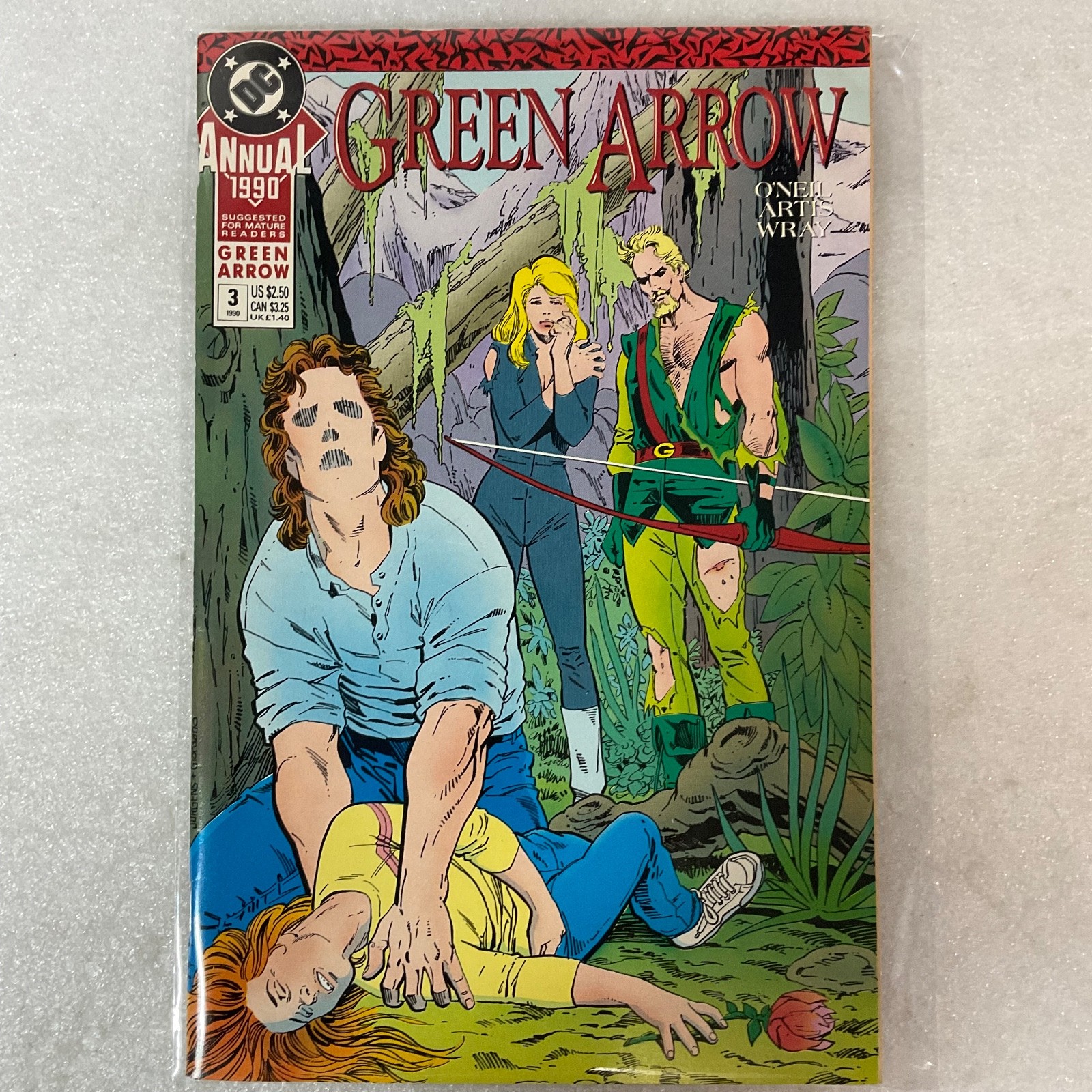Green Arrow Annual #3 1990 DC Comic Mature Readers - Image 13