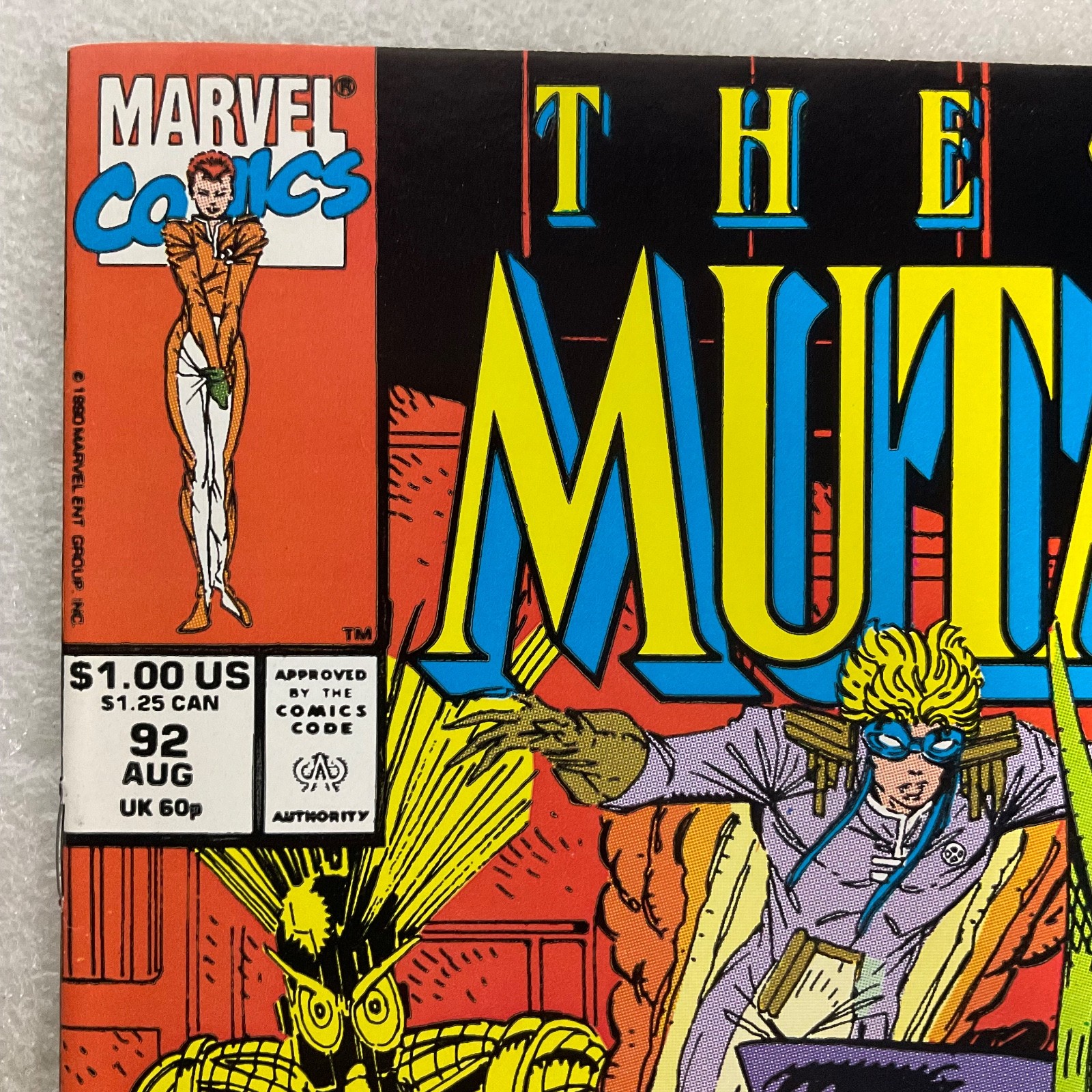 The New Mutants #92 Aug 1990 Marvel Comic Book Carnival of Death Story - Image 5