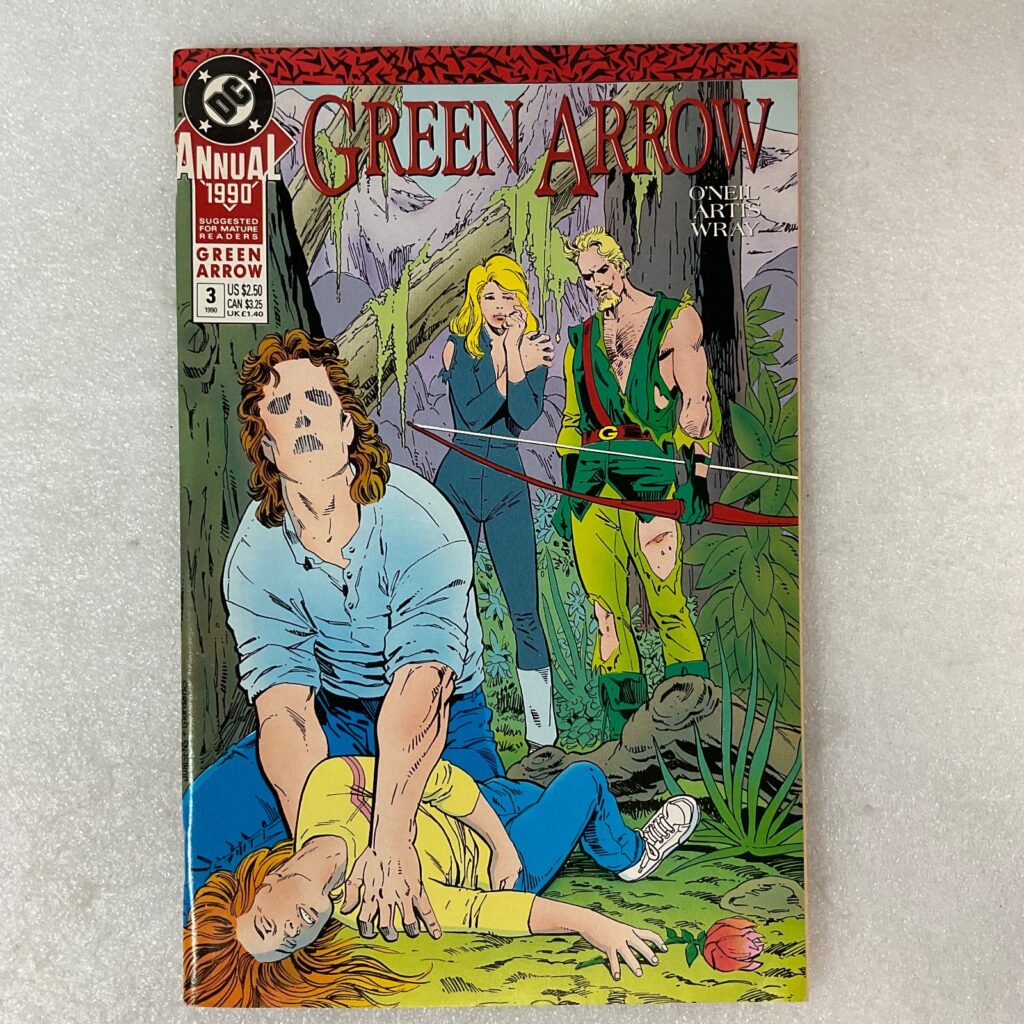Green Arrow Annual 3 1990 DC Comics Mature Readers Issue - Image 1