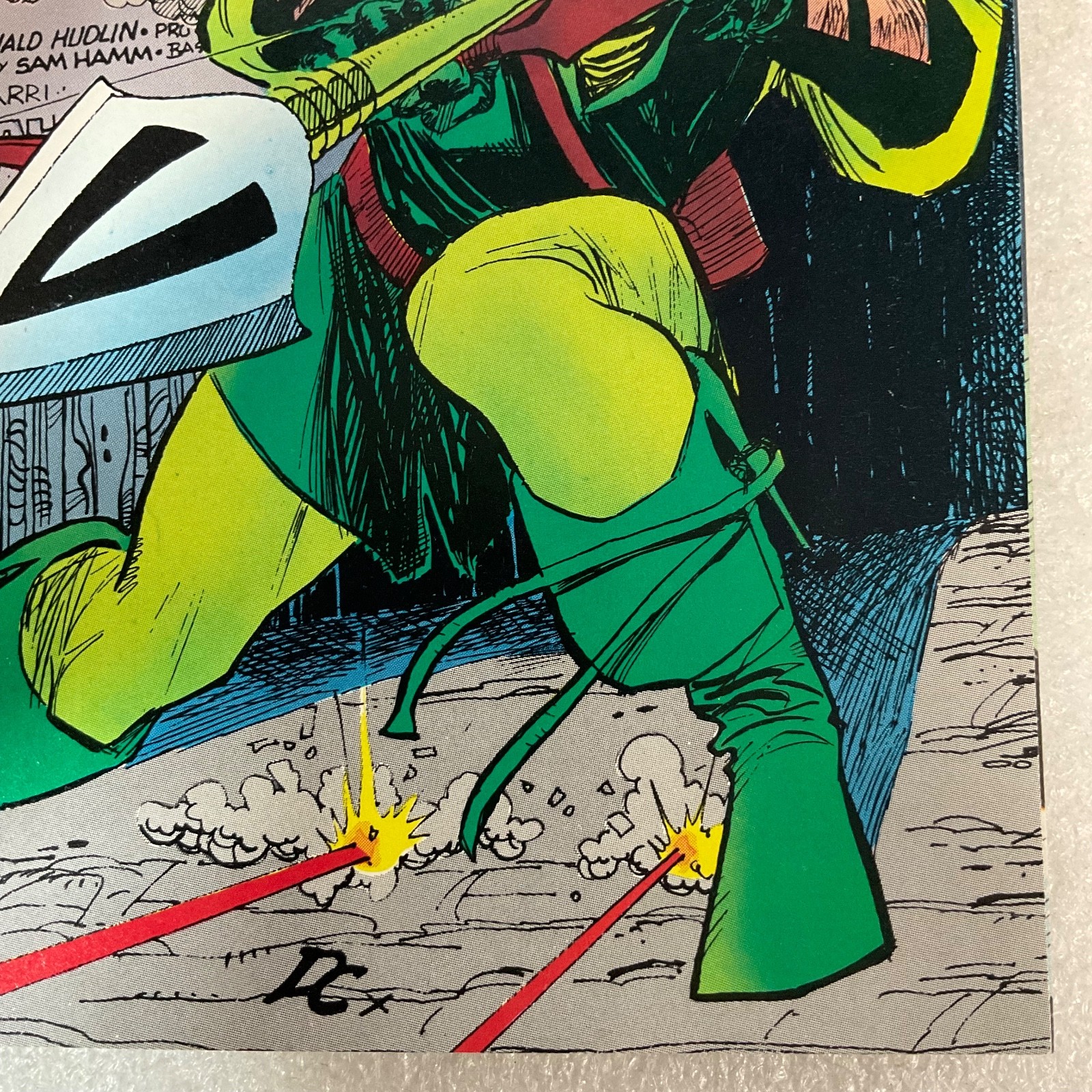Green Arrow #41 1990 DC Comics Action Issue Jimbo Storyline Cover - Image 7