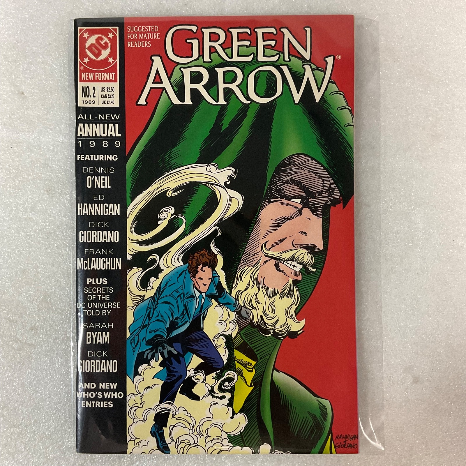 Green Arrow Annual #2 1989 DC Comic Book Mature Readers - Image 13