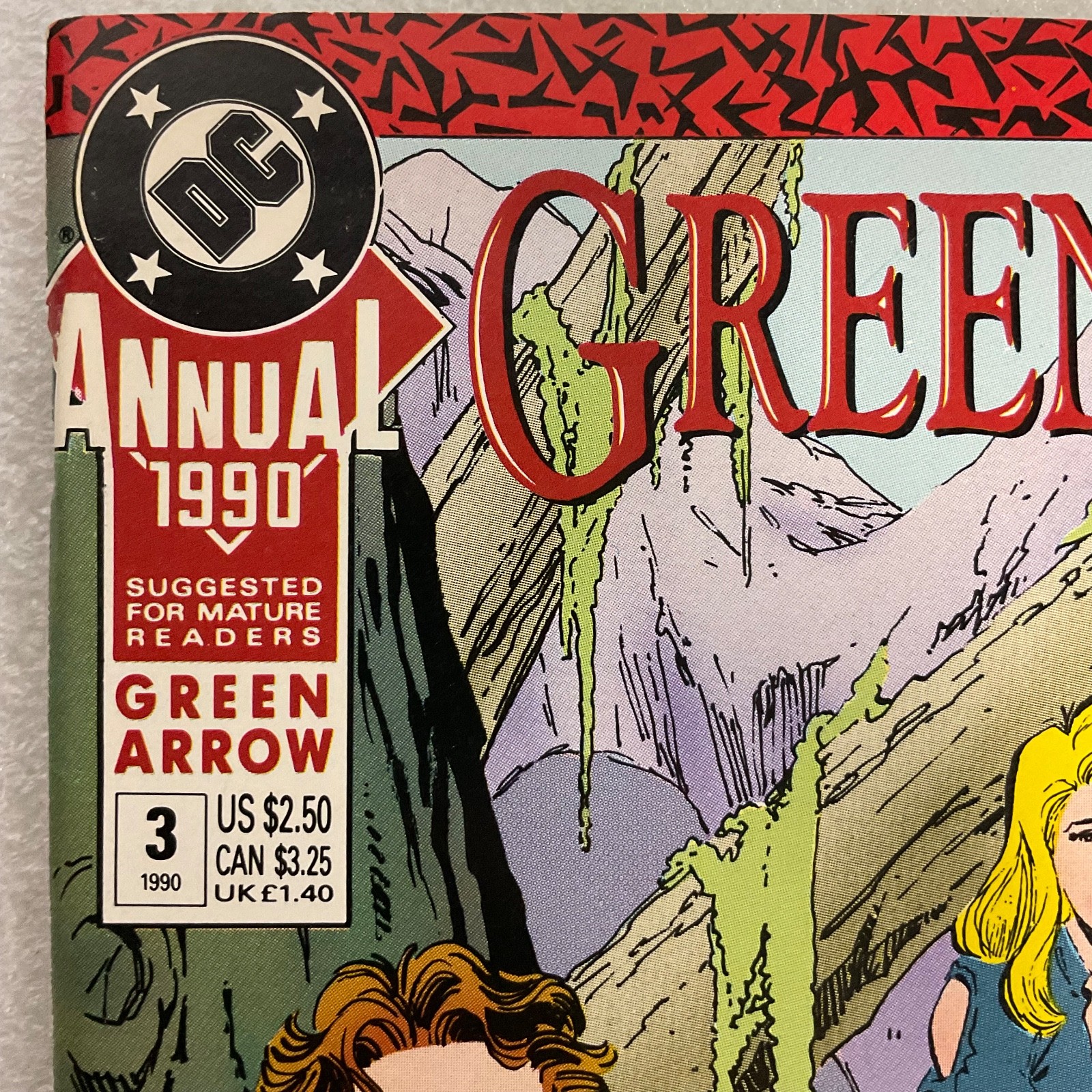 Green Arrow Annual 3 1990 DC Comics Mature Readers Issue - Image 5