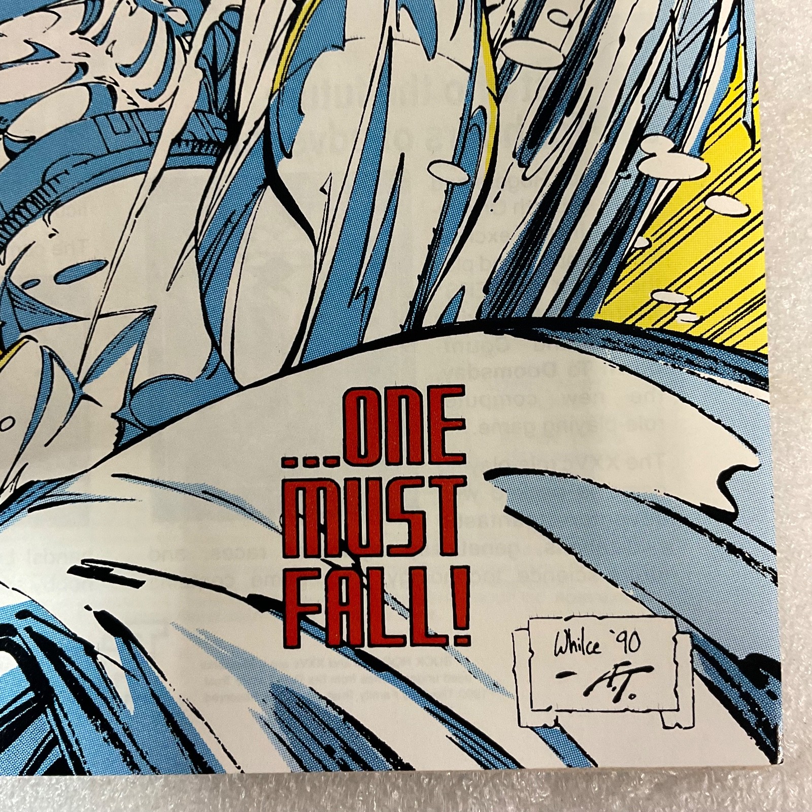 X-Factor #64 Mar 1991 Marvel Comic One Must Fall Cover - Image 7