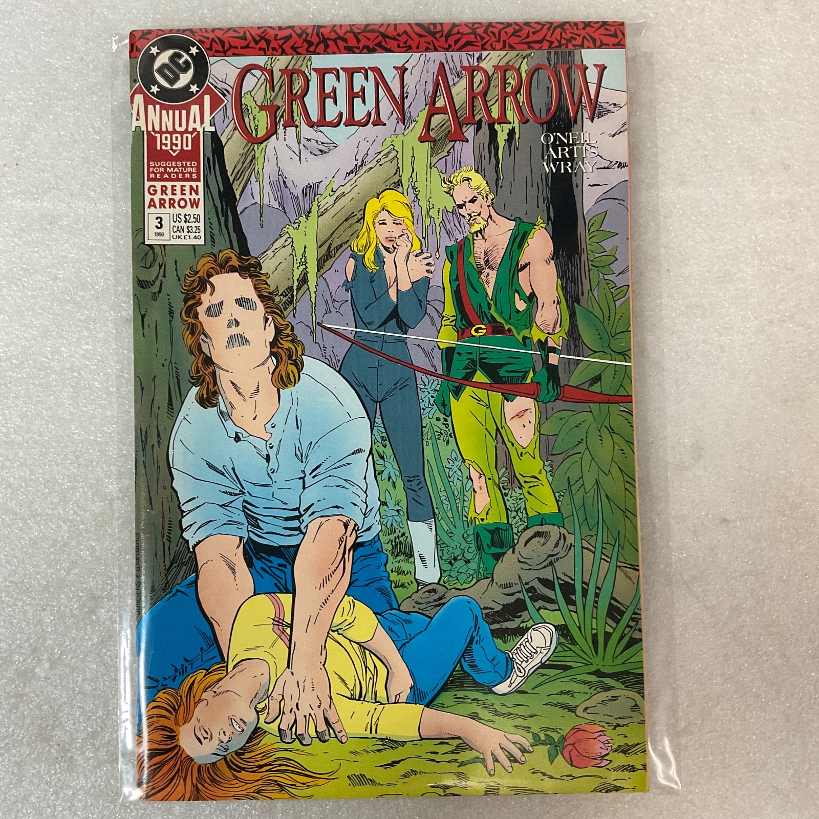 Green Arrow Annual 3 1990 DC Comics Mature Readers Issue - Image 13
