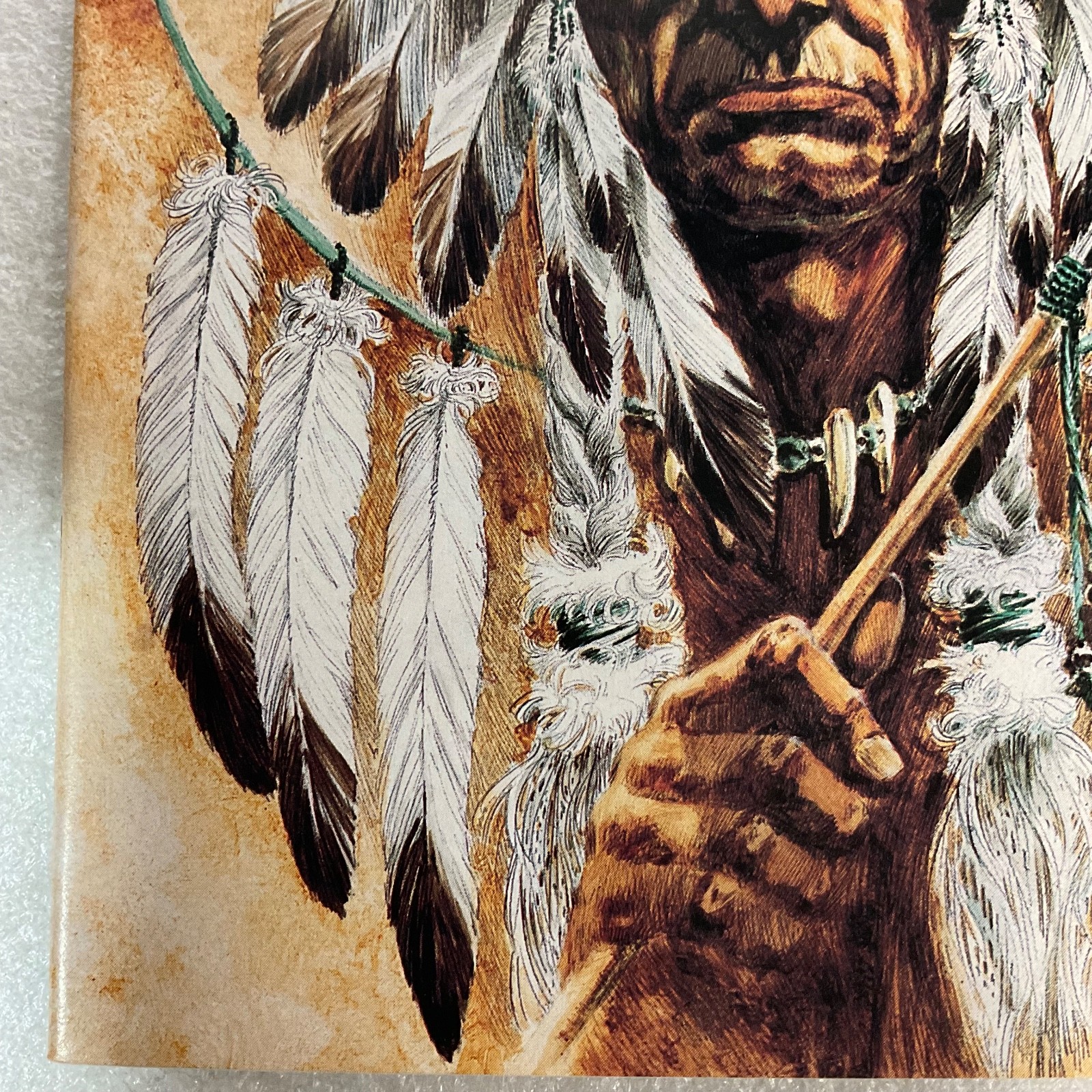 Green Arrow #40 Dec 90 DC Comic by Mike Grell Wolf Headdress Cover - Image 8
