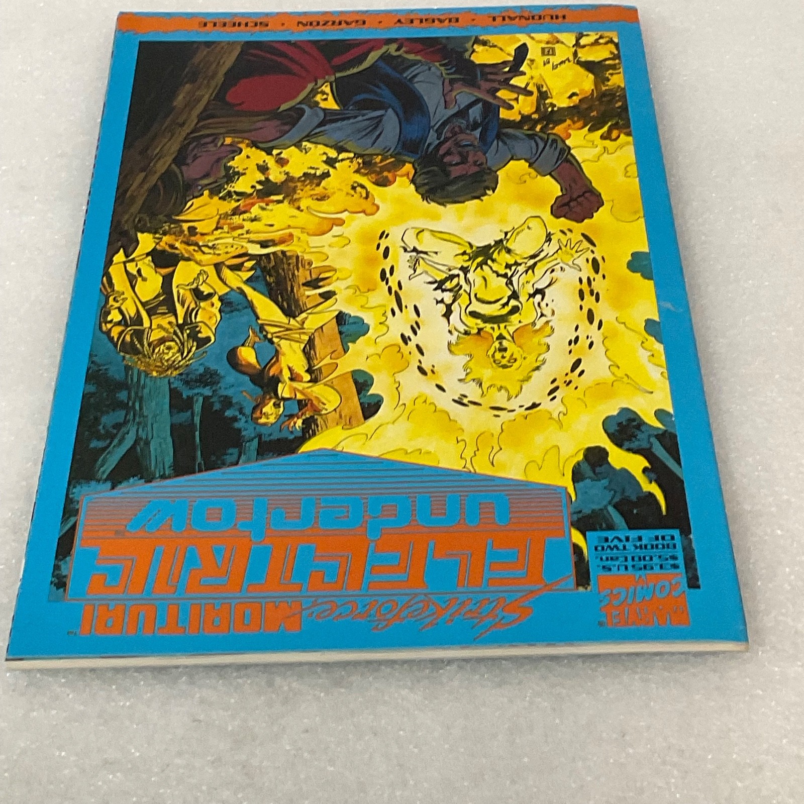 Strikeforce Morituri Electric Undertow Book Two Marvel Graphic Novel - Image 6