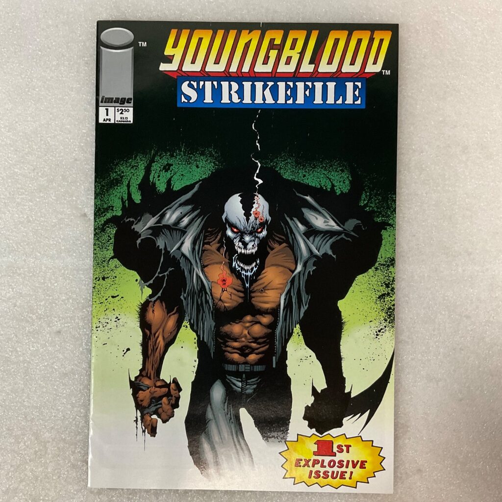 Youngblood Strikefile #1 Apr 1993 Image Comic Rob Liefeld 1st Issue - Image 1