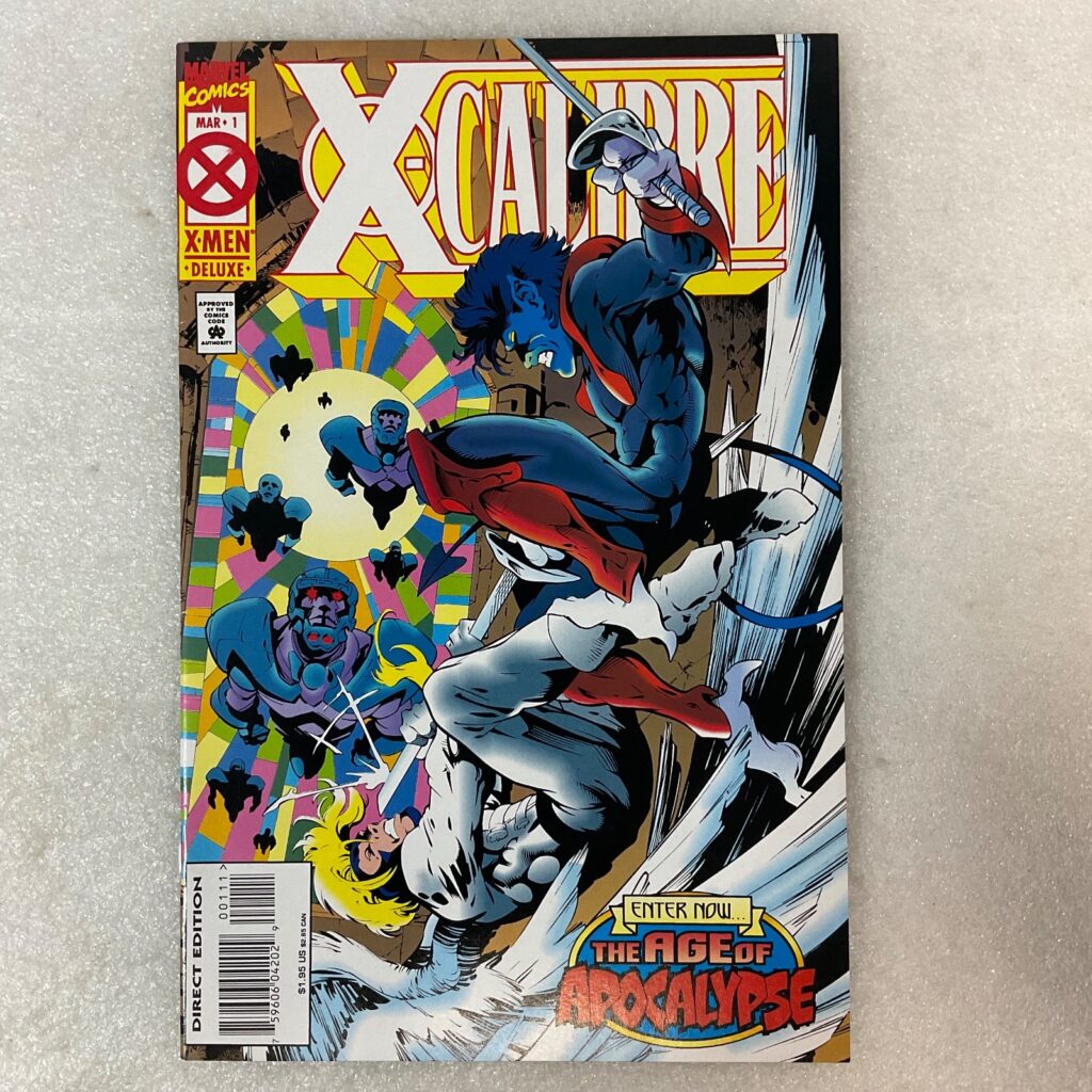 X-Calibre #1 Mar 1995 X-Men Deluxe Age of Apocalypse Comic Book - Image 1