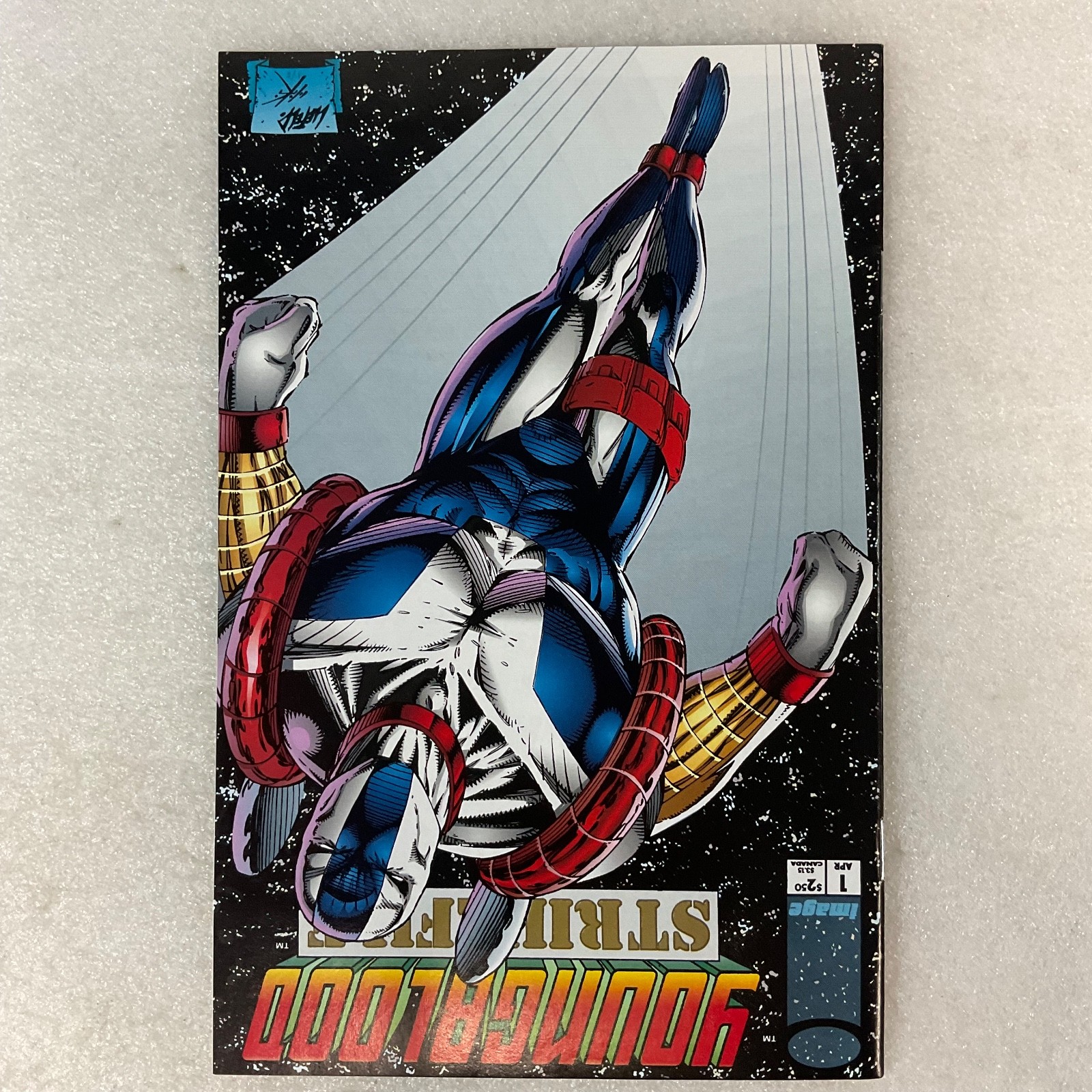 Youngblood Strikefile #1 Apr 1993 Image Comic Rob Liefeld 1st Issue - Image 2