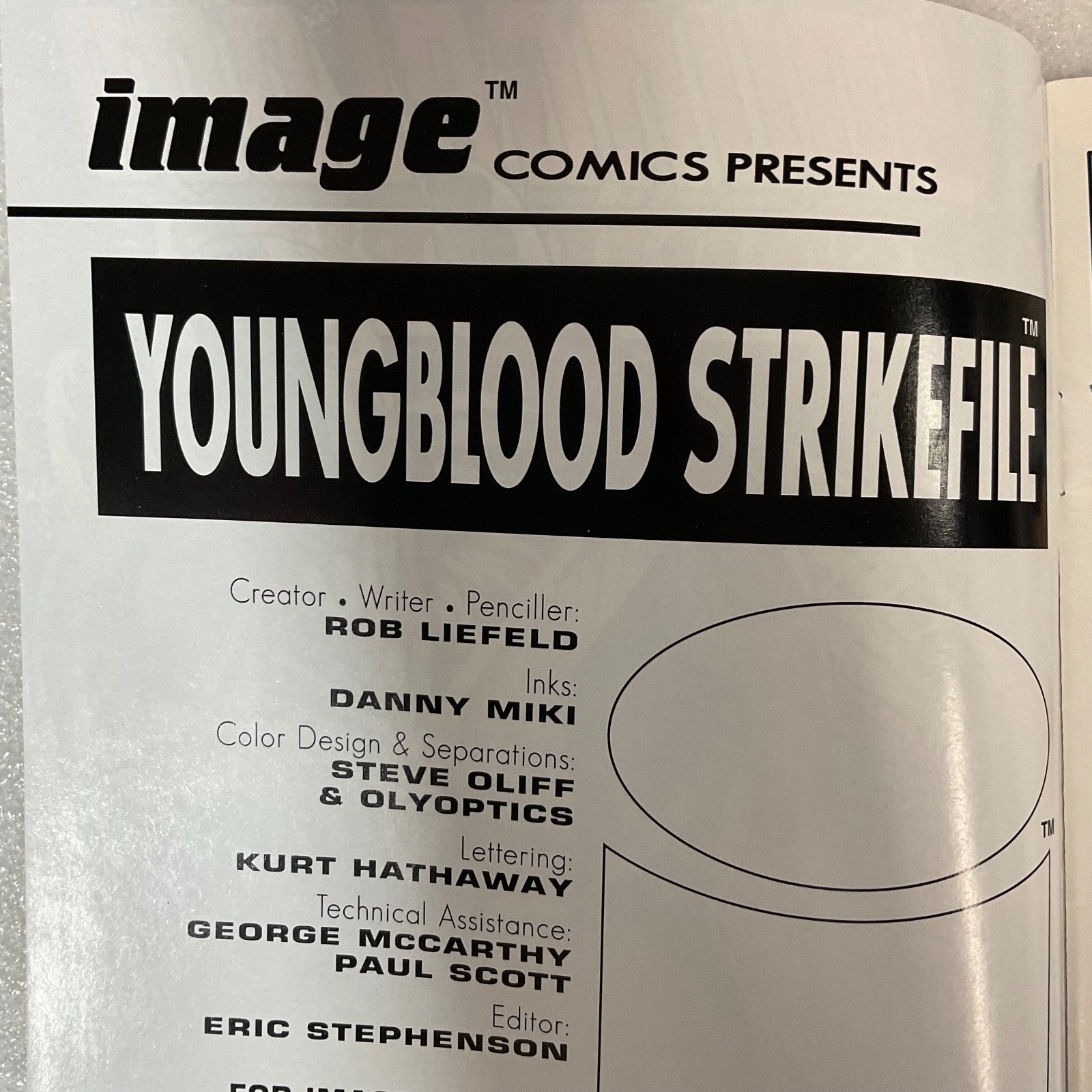 Youngblood Strikefile #1 Apr 1993 Image Comic Rob Liefeld 1st Issue - Image 7