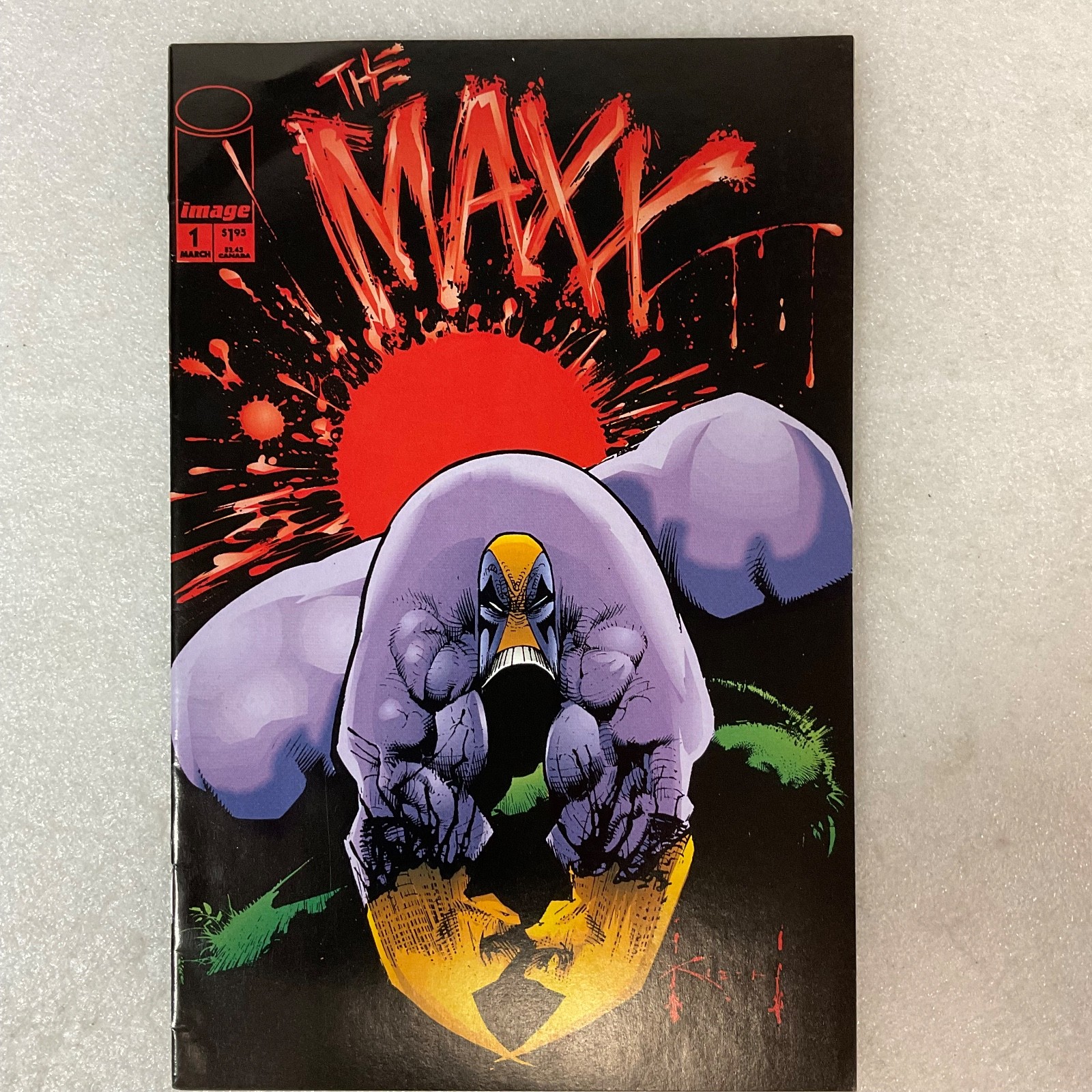 The Maxx #1 March 1993 Image Comics Sam Kieth First Print - Image 1