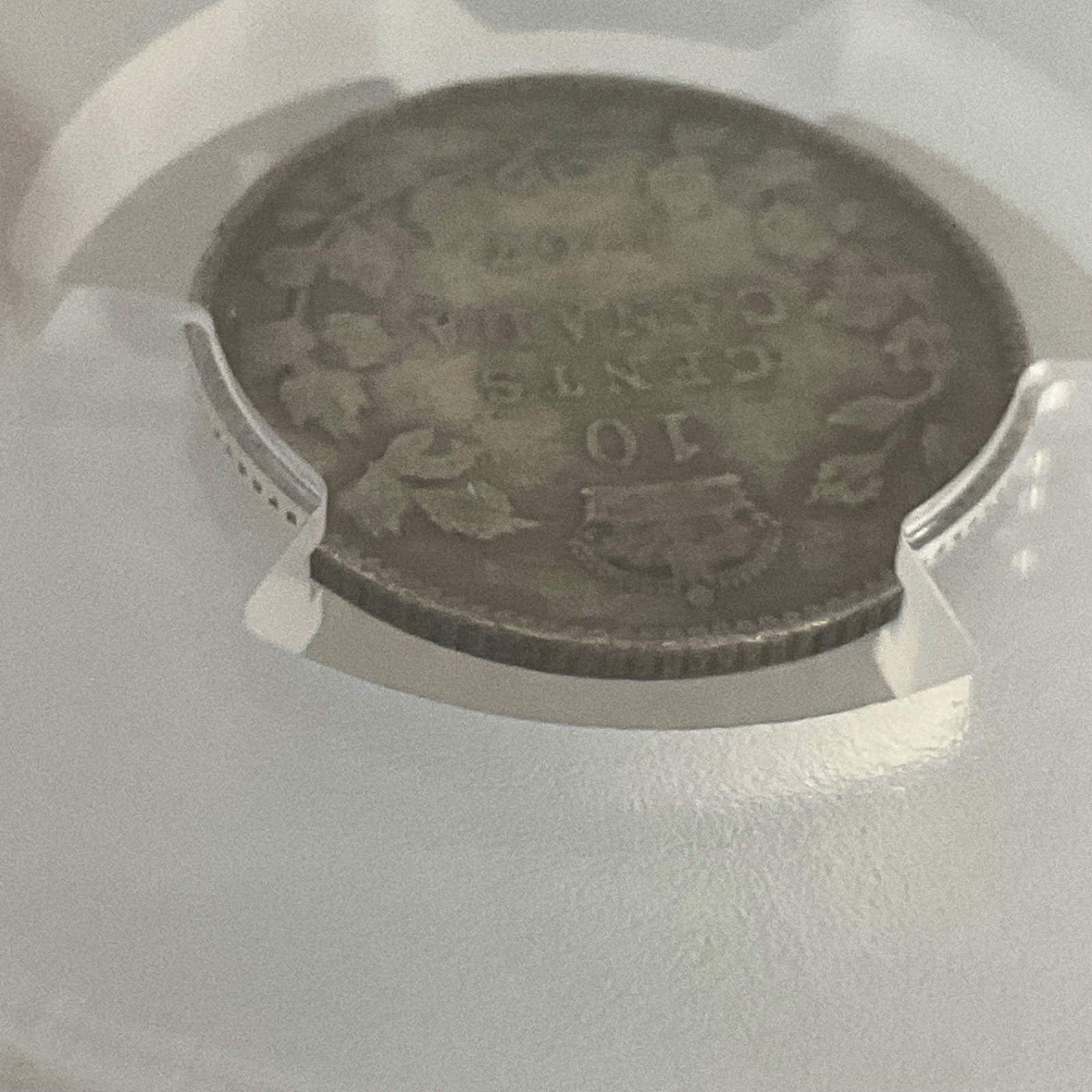1907 10C Canada Edward VII PCGS Genuine Cleaned-VG Detail Cert#53505436 - Image 15