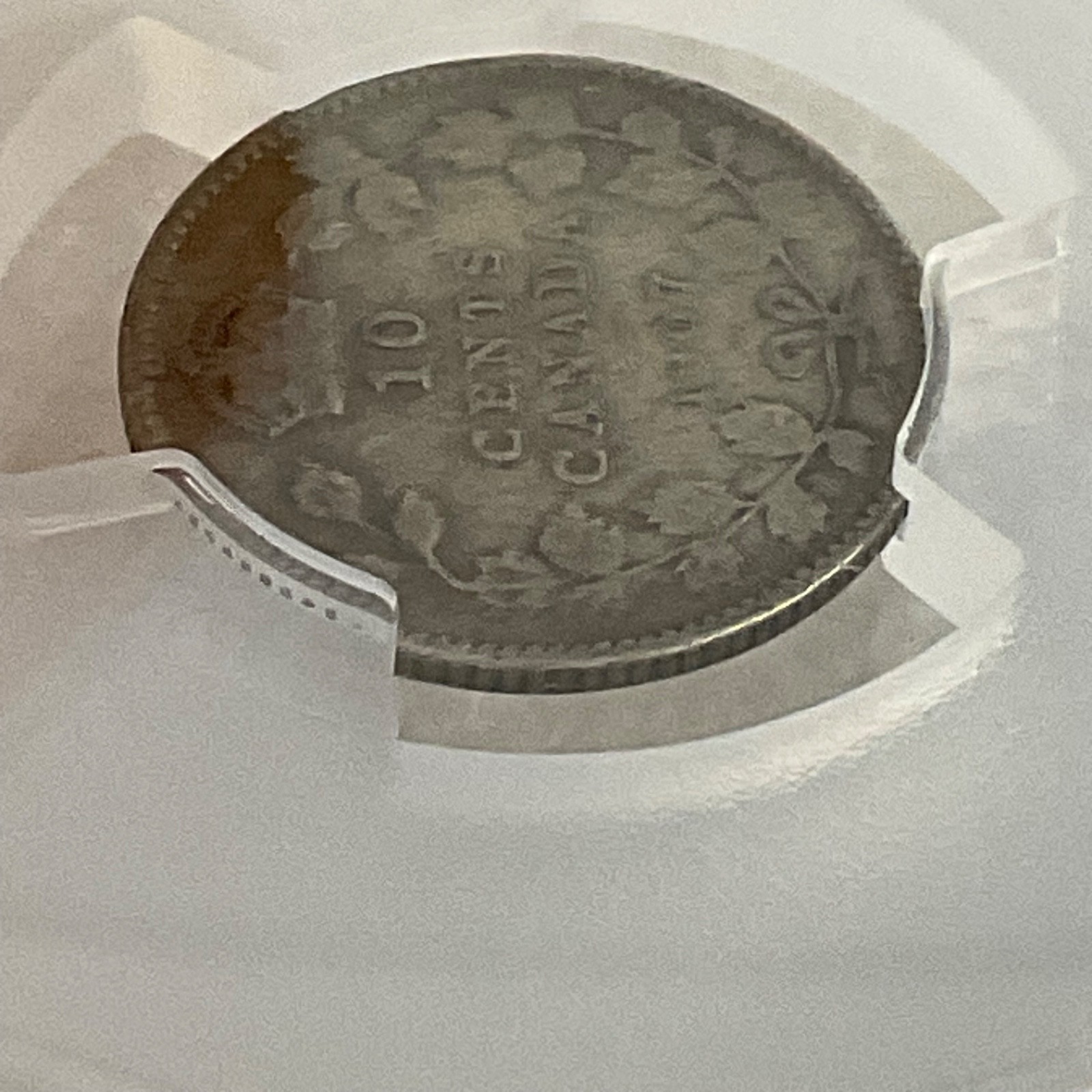 1907 10C Canada Edward VII PCGS Genuine Cleaned-VG Detail Cert#53505436 - Image 14