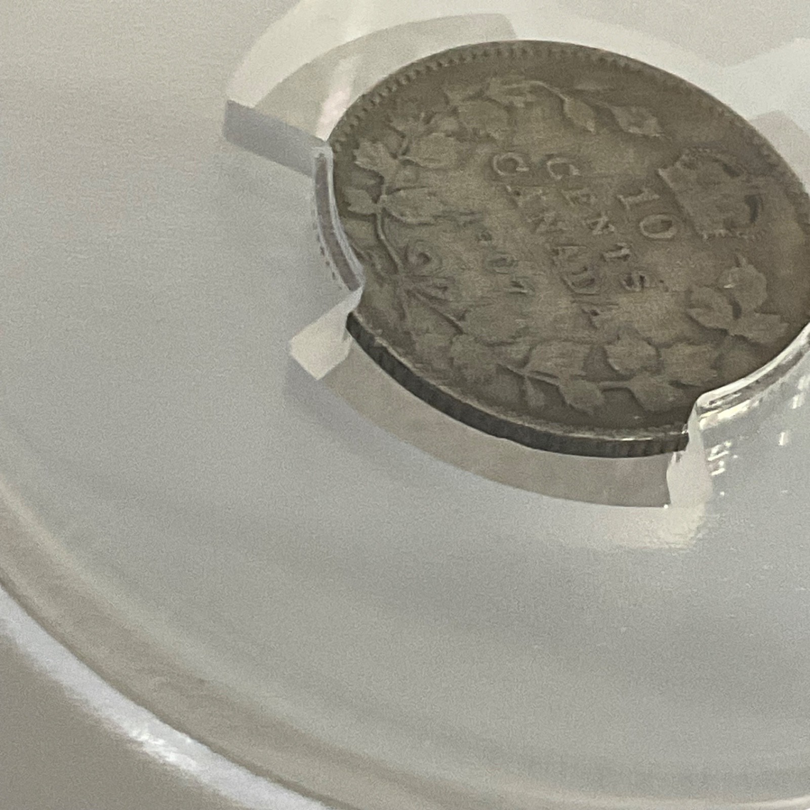 1907 10C Canada Edward VII PCGS Genuine Cleaned-VG Detail Cert#53505436 - Image 16