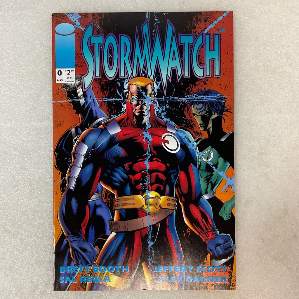 Stormwatch #0 Aug 1993 Image Comic Book Jim Lee Cover First Printing - Image 1