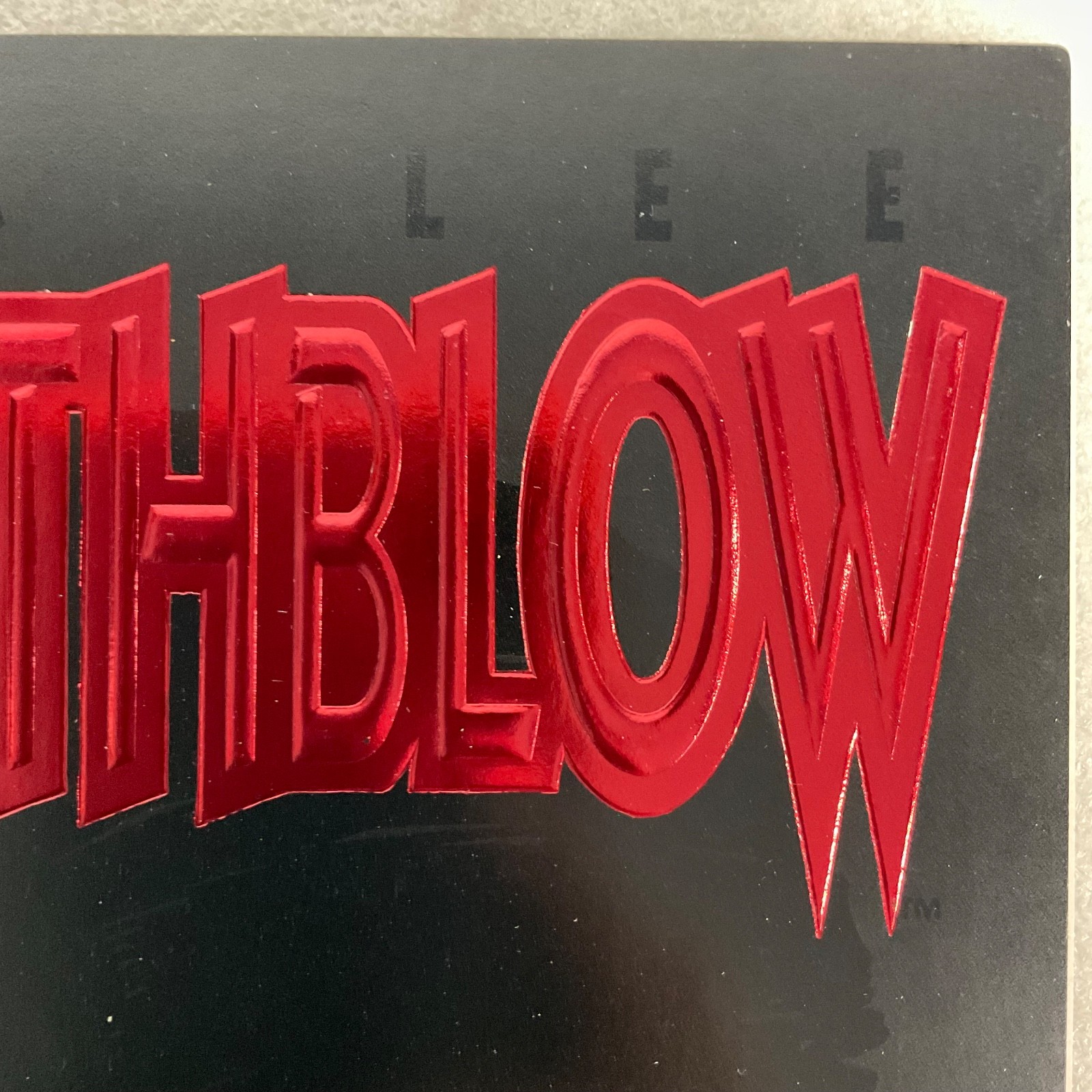 Deathblow #1 Image Comics Jim Lee 1993 Embossed Red Logo Cover - Image 9