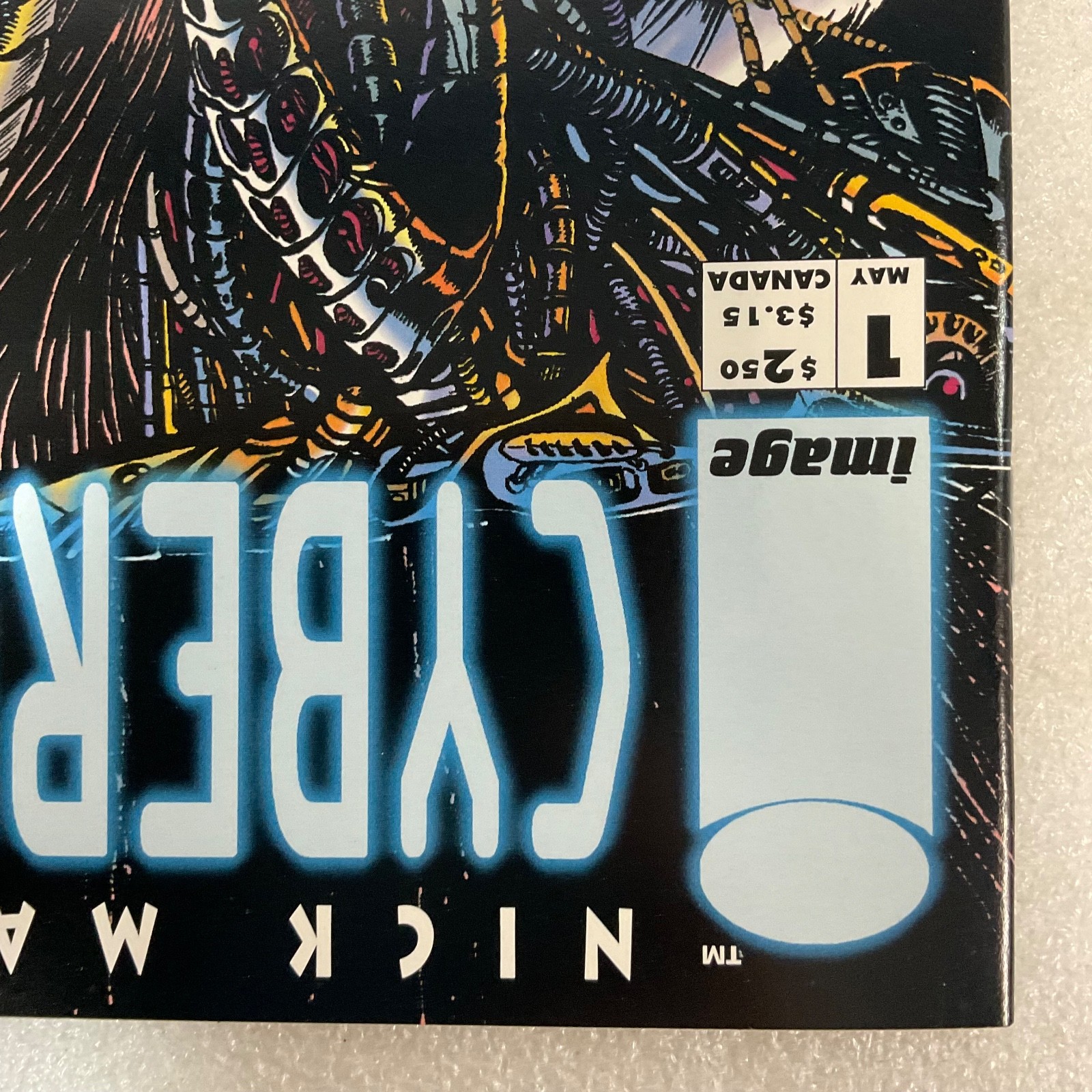 Deathblow #1 Image Comics Jim Lee 1993 Embossed Red Logo Cover - Image 14