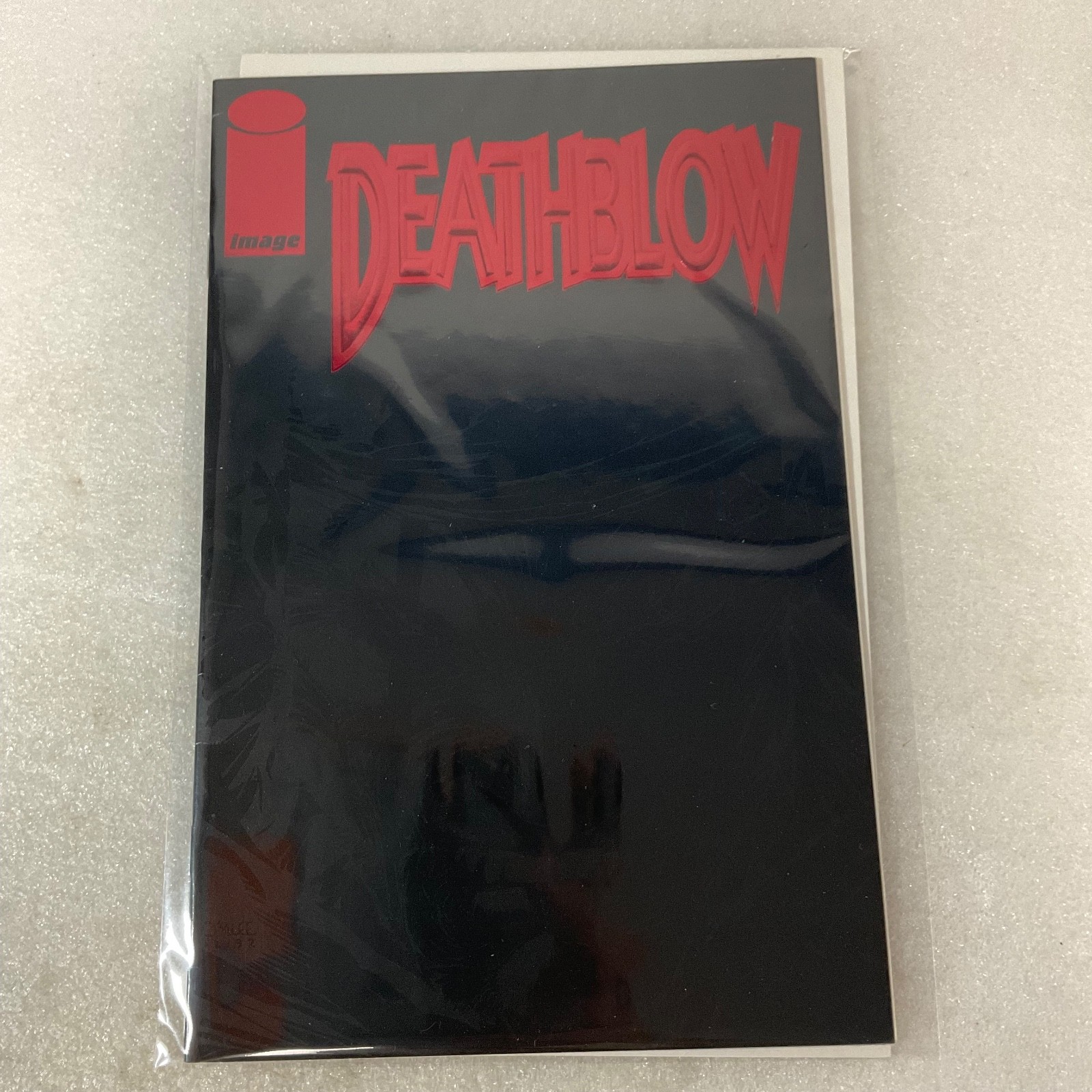 Deathblow #1 Image Comics Jim Lee 1993 Embossed Red Logo Cover - Image 16