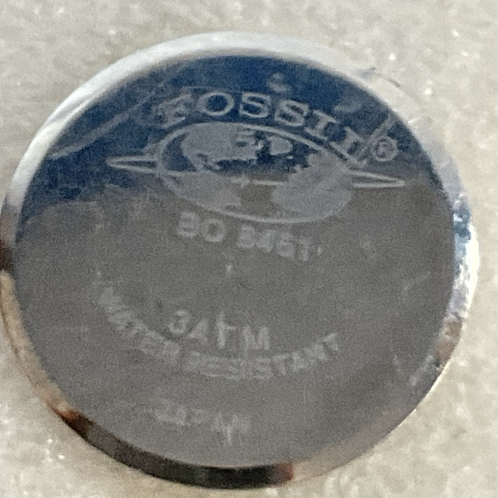 Fossil BQ8461 3 ATM Watch No Band For Parts Not Working - Image 10