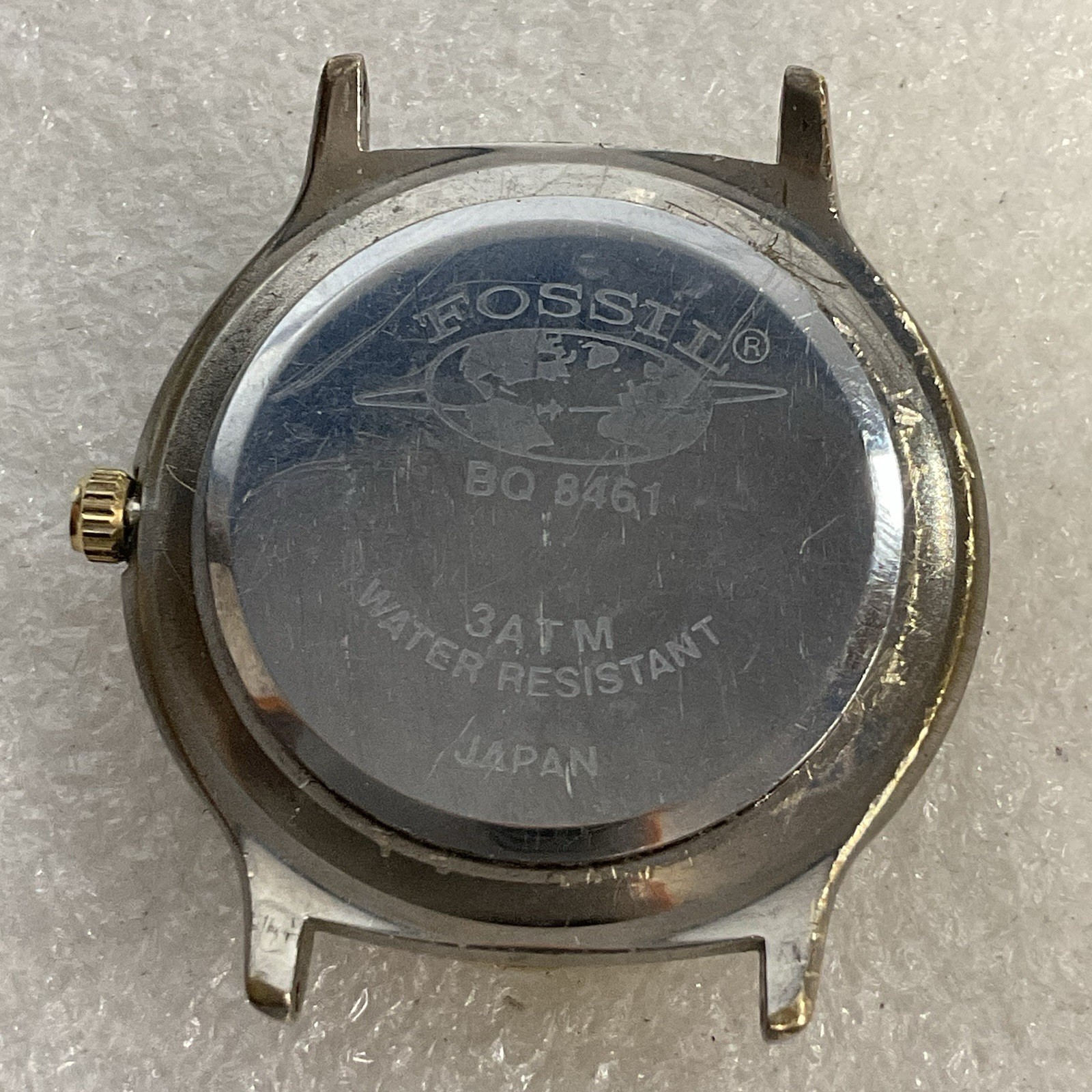 Fossil BQ8461 3 ATM Watch No Band For Parts Not Working - Image 11