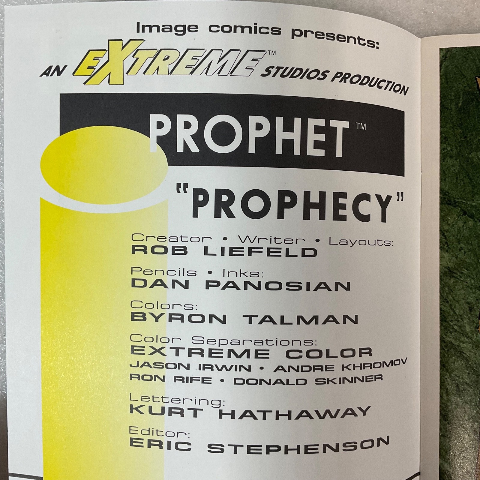 Prophet #1 Oct 1993 Image Comics Rob Liefeld Extreme Studios - Image 12