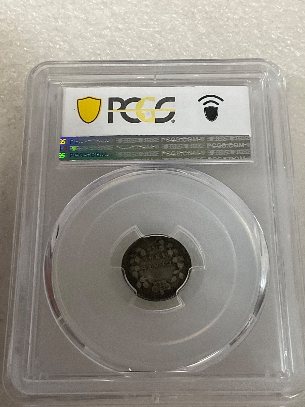 1885 5C Canada Small 5 PCGS F12 Cert#53505437 - Image 10