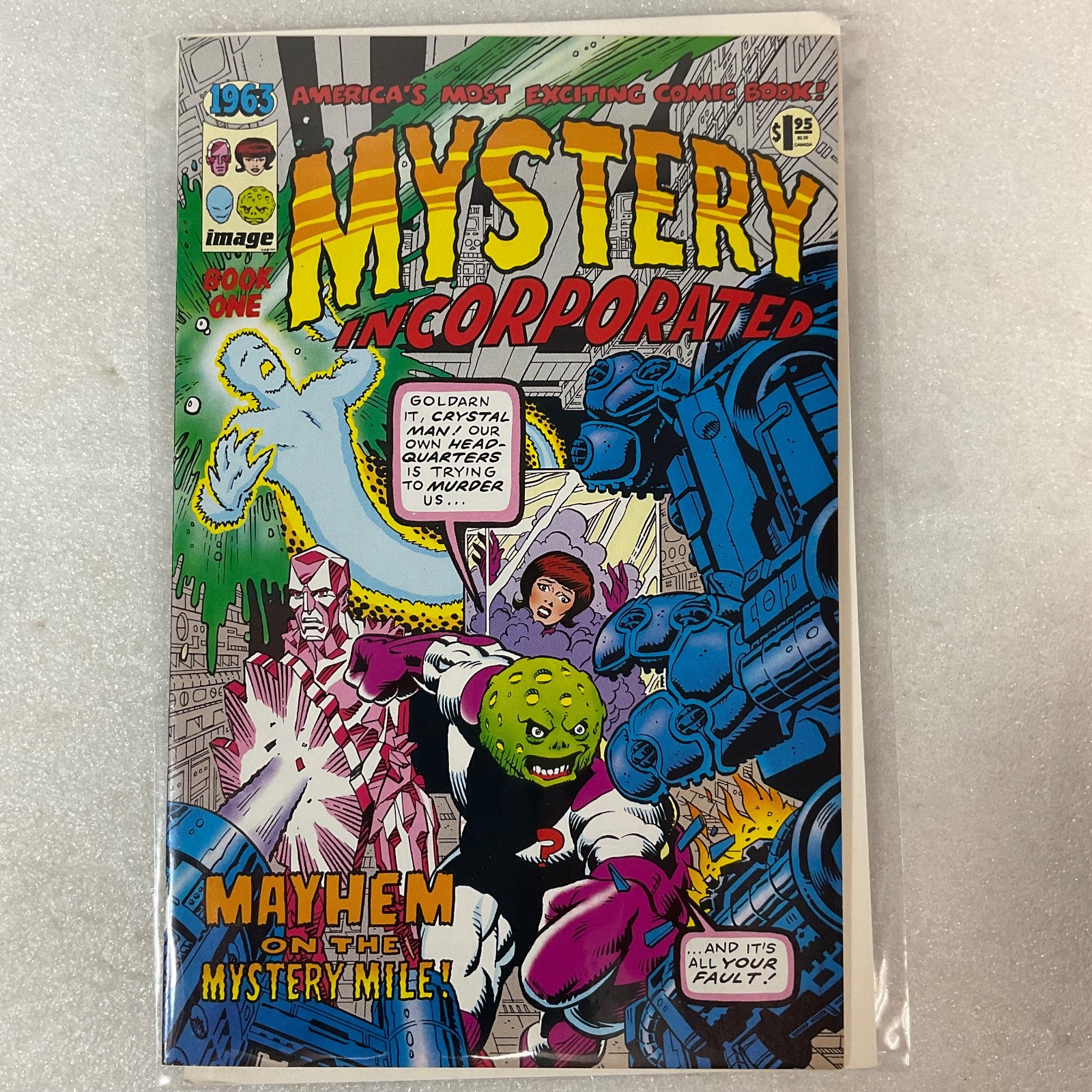 Mystery Incorporated 1963 Book One Image Comics 1993 Mayhem Issue - Image 14