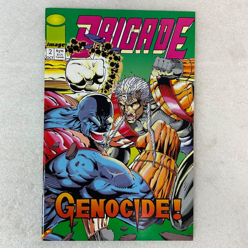 Brigade #2 Oct 1992 Image Comics Genocide Storyline Rob Liefeld - Image 1