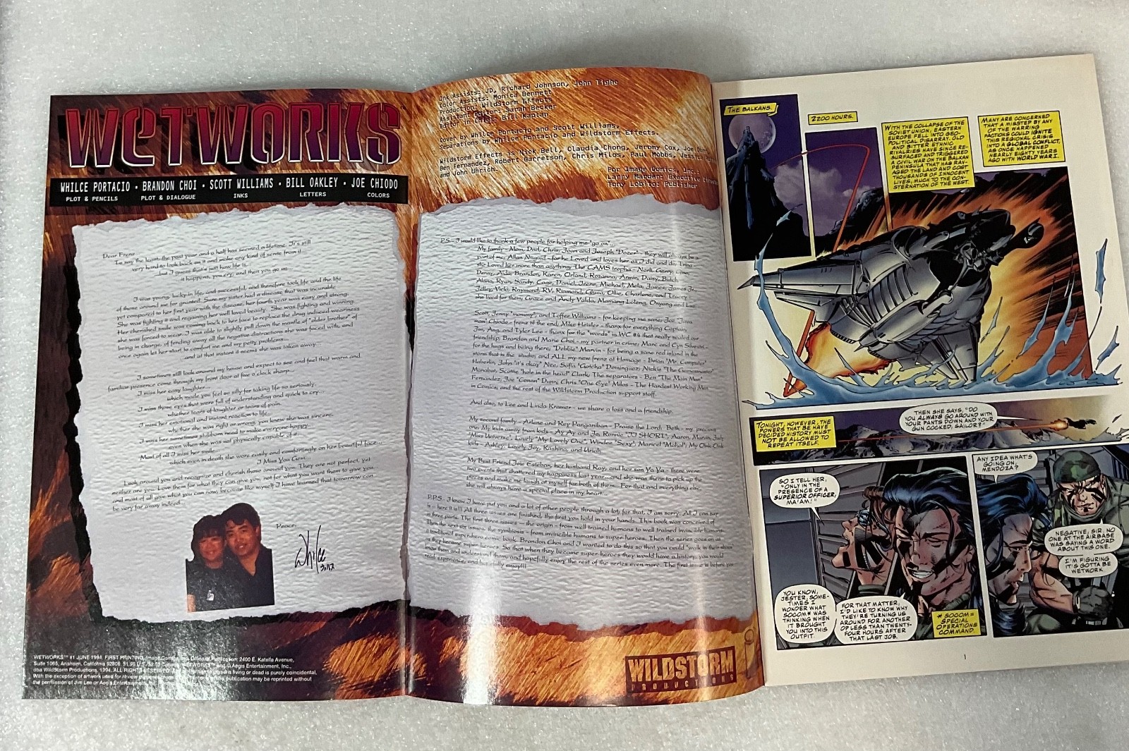 Wetworks #1 Jun 1994 Image Comics WildStorm First Print Premiere - Image 3