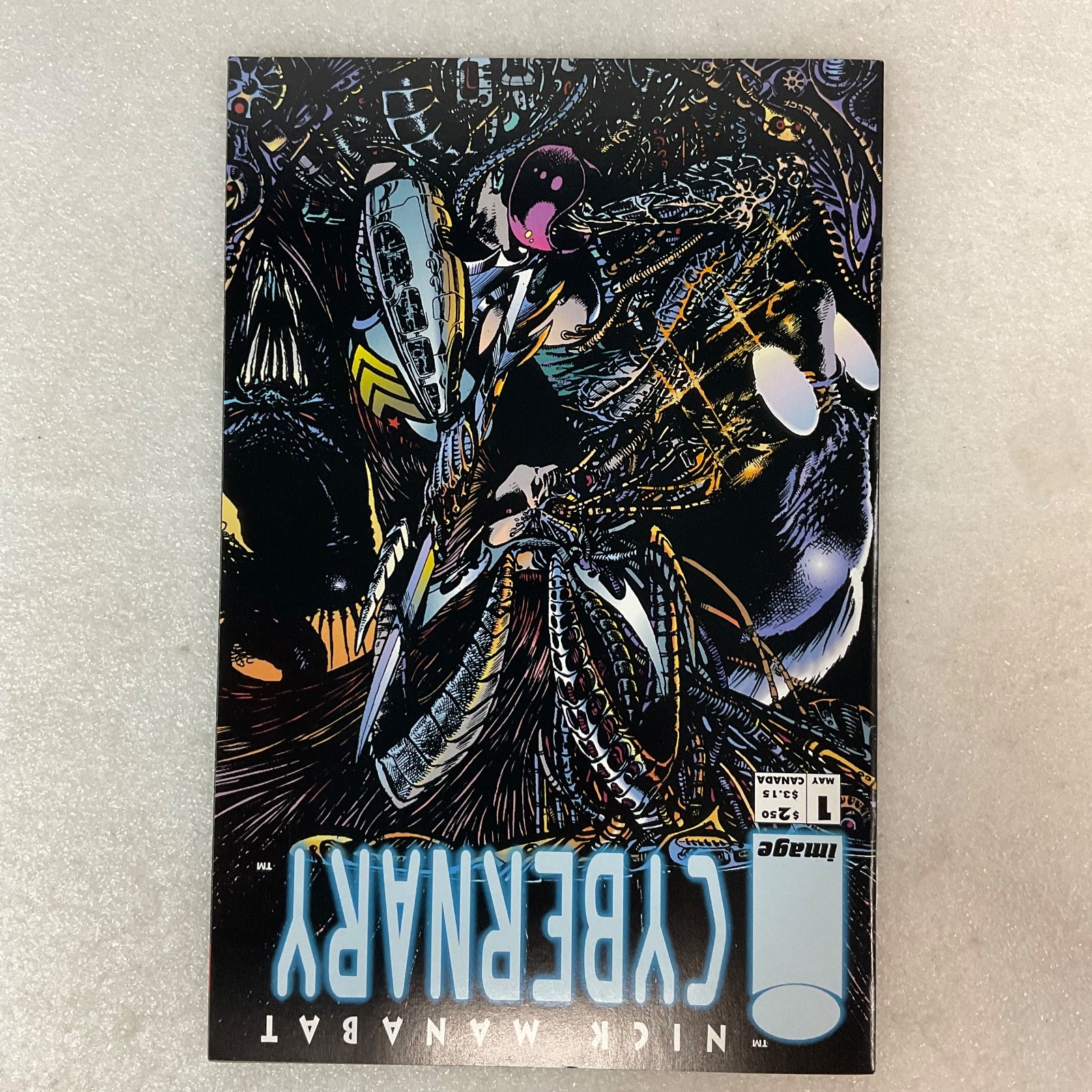 Deathblow #1 1993 Image Comics First Print Embossed Jim Lee Cover - Image 2