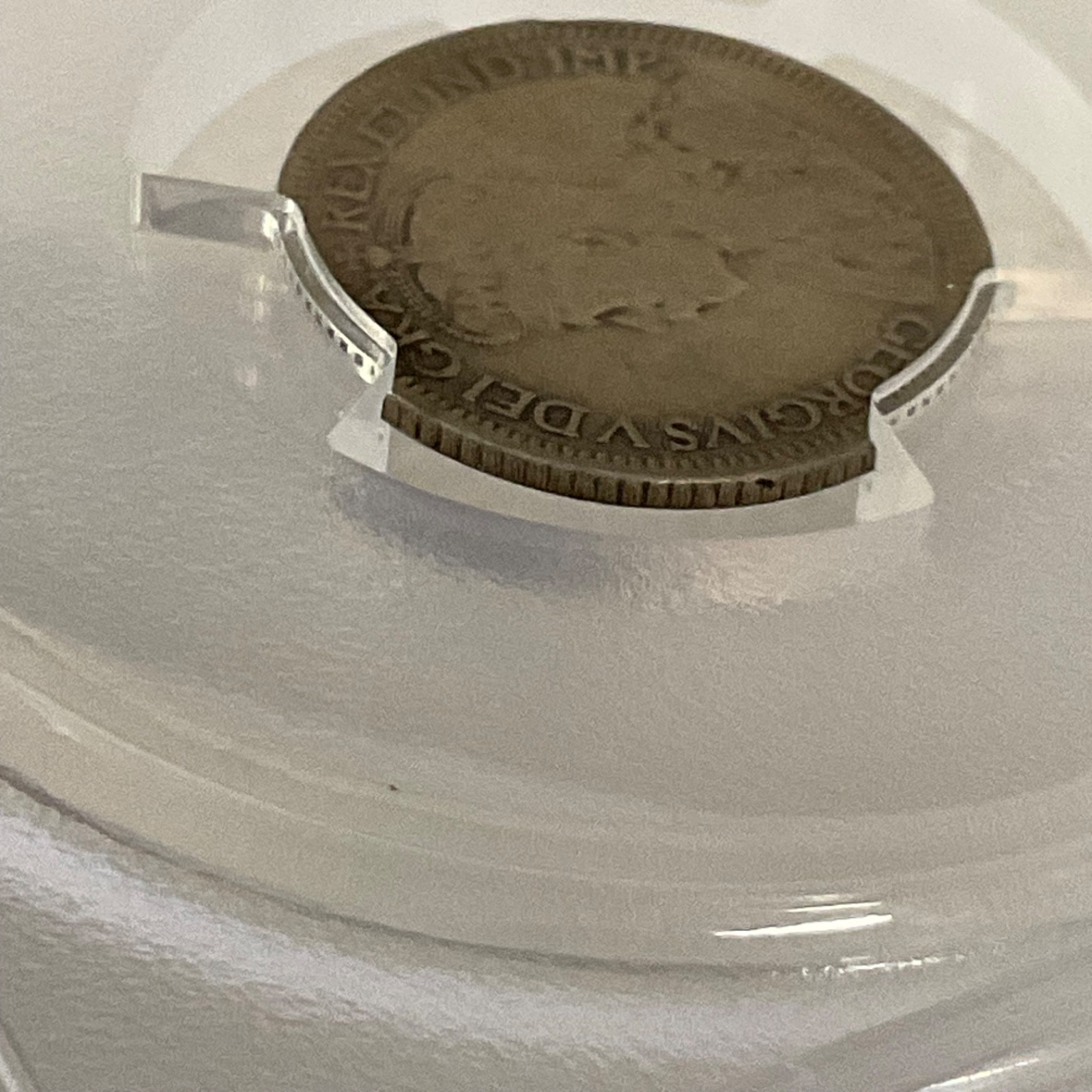 1930 10C Canada Silver Dime PCGS F15 Cert#53505438 - Image 10