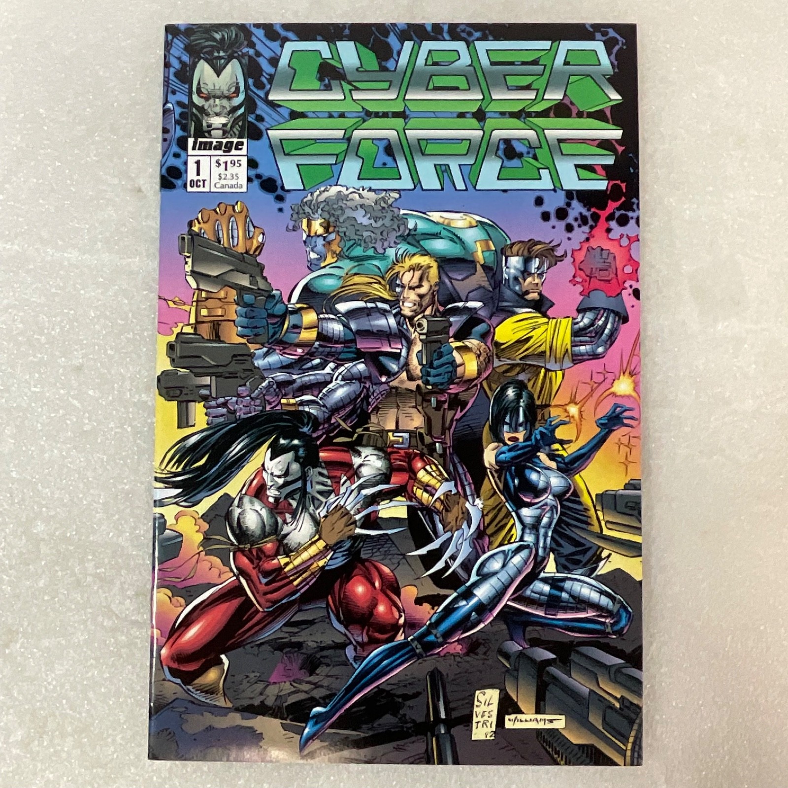 Cyber Force #1 Oct 1992 Image Comics Marc Silvestri First Printing - Image 1