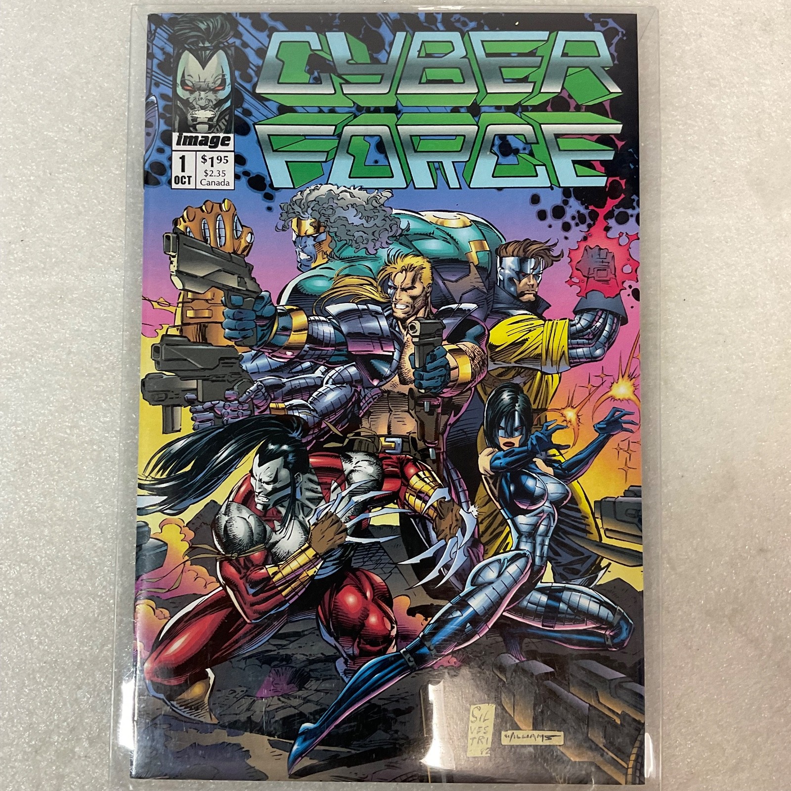 Cyber Force #1 Oct 1992 Image Comics Marc Silvestri First Printing - Image 14