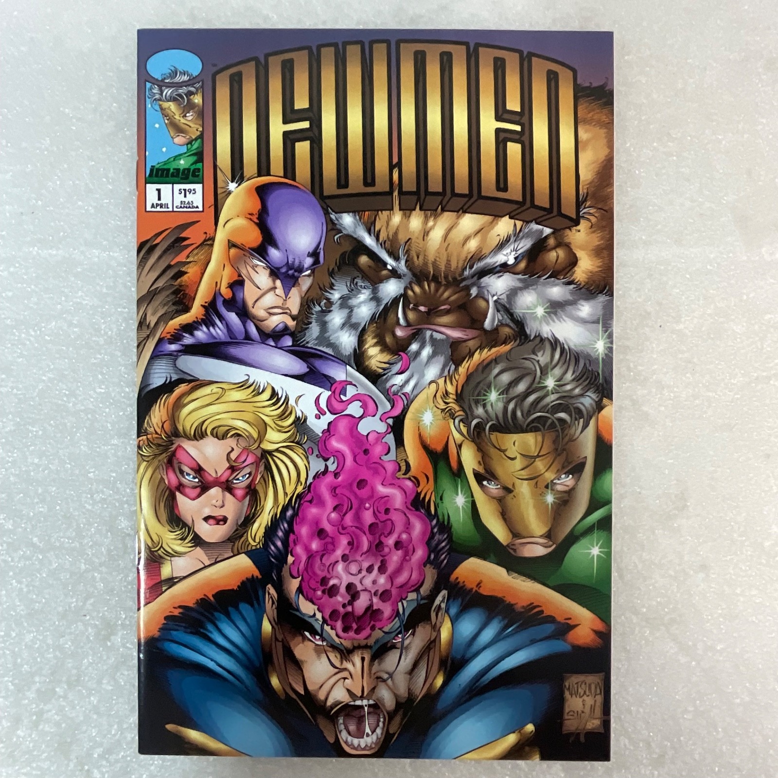 Newmen #1 Apr 1994 Image Comics Rob Liefeld First Printing - Image 1