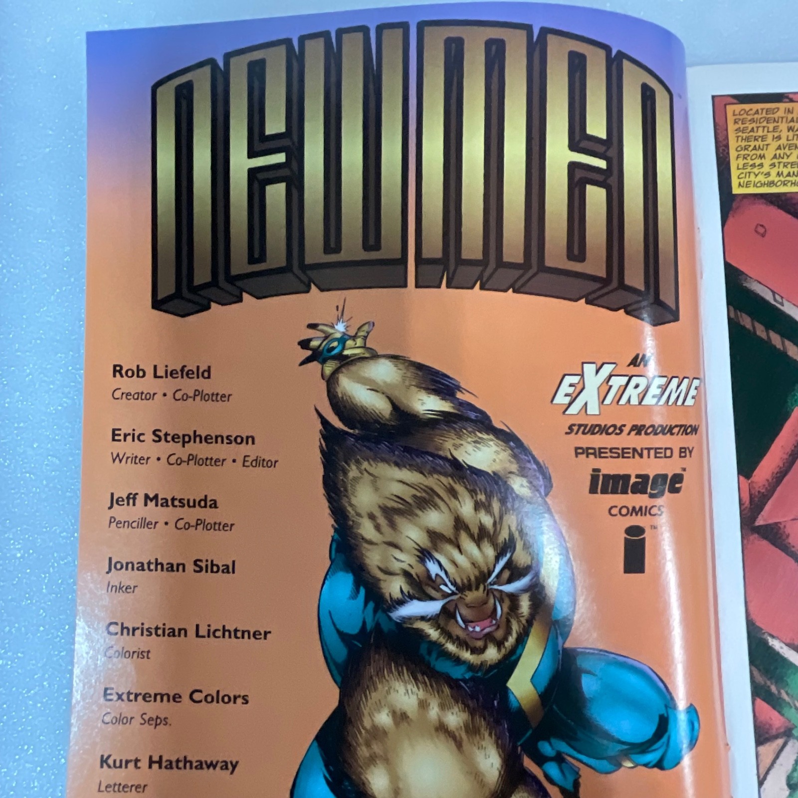 Newmen #1 Apr 1994 Image Comics Rob Liefeld First Printing - Image 4