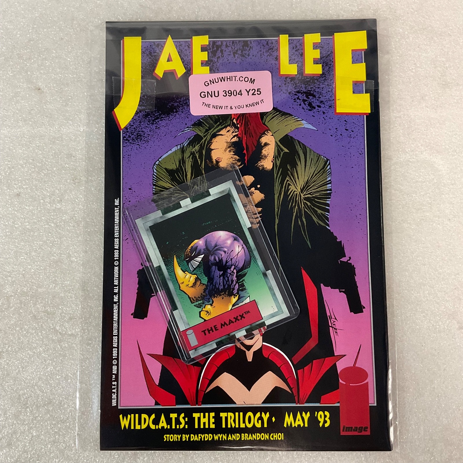 Darker Image #1 1993 First Print with Maxx Insert Image Comics - Image 2